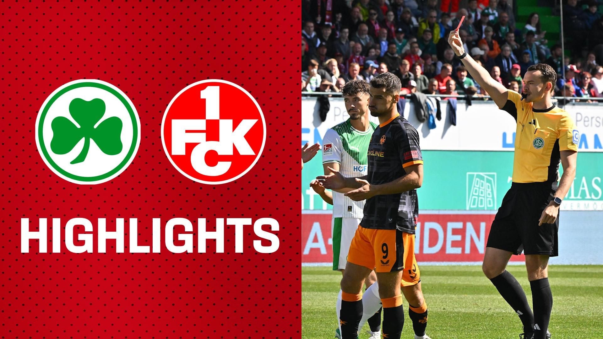 27 Sekunden: Fürth sieht schnellste Rote EVER!