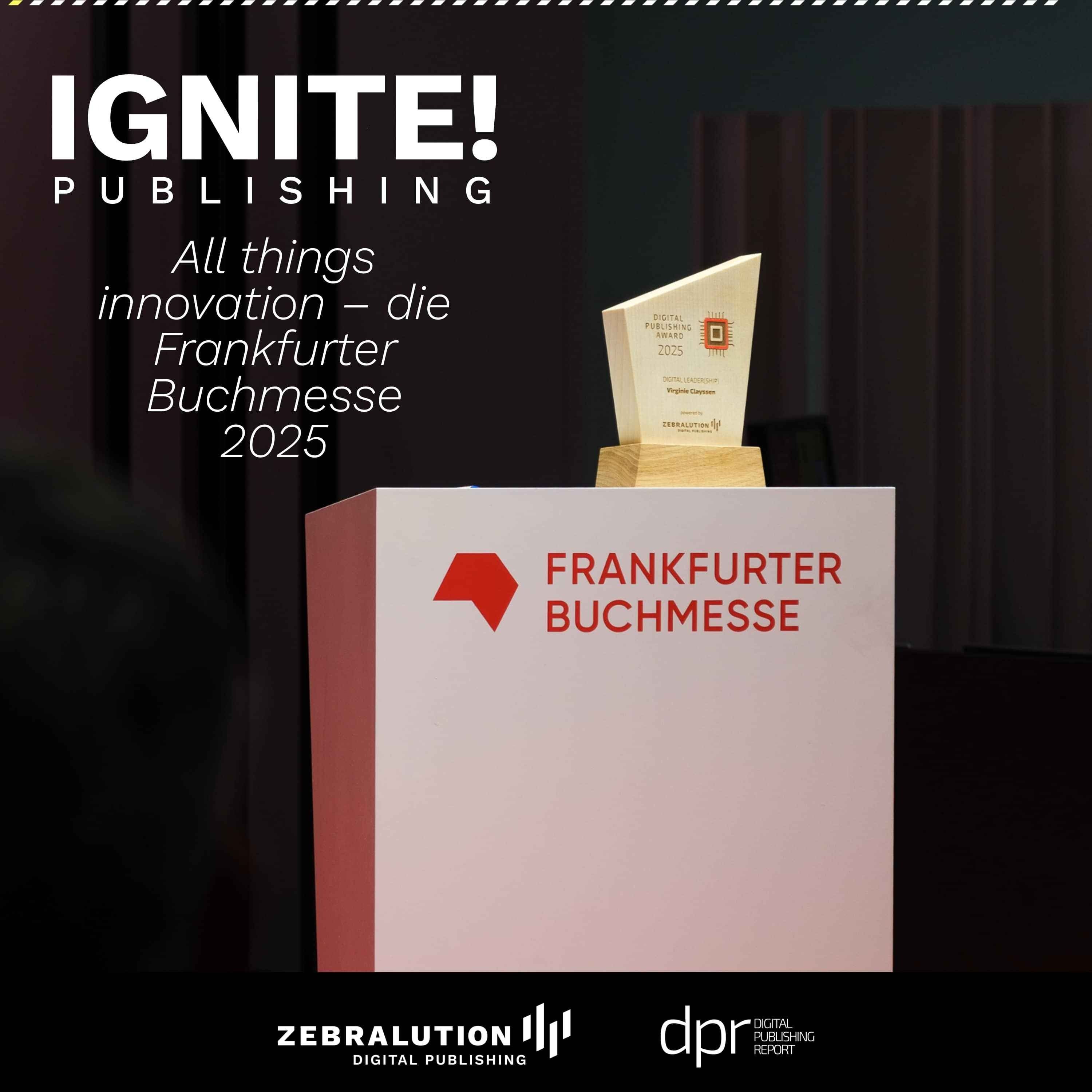 All things innovation – die Frankfurter Buchmesse