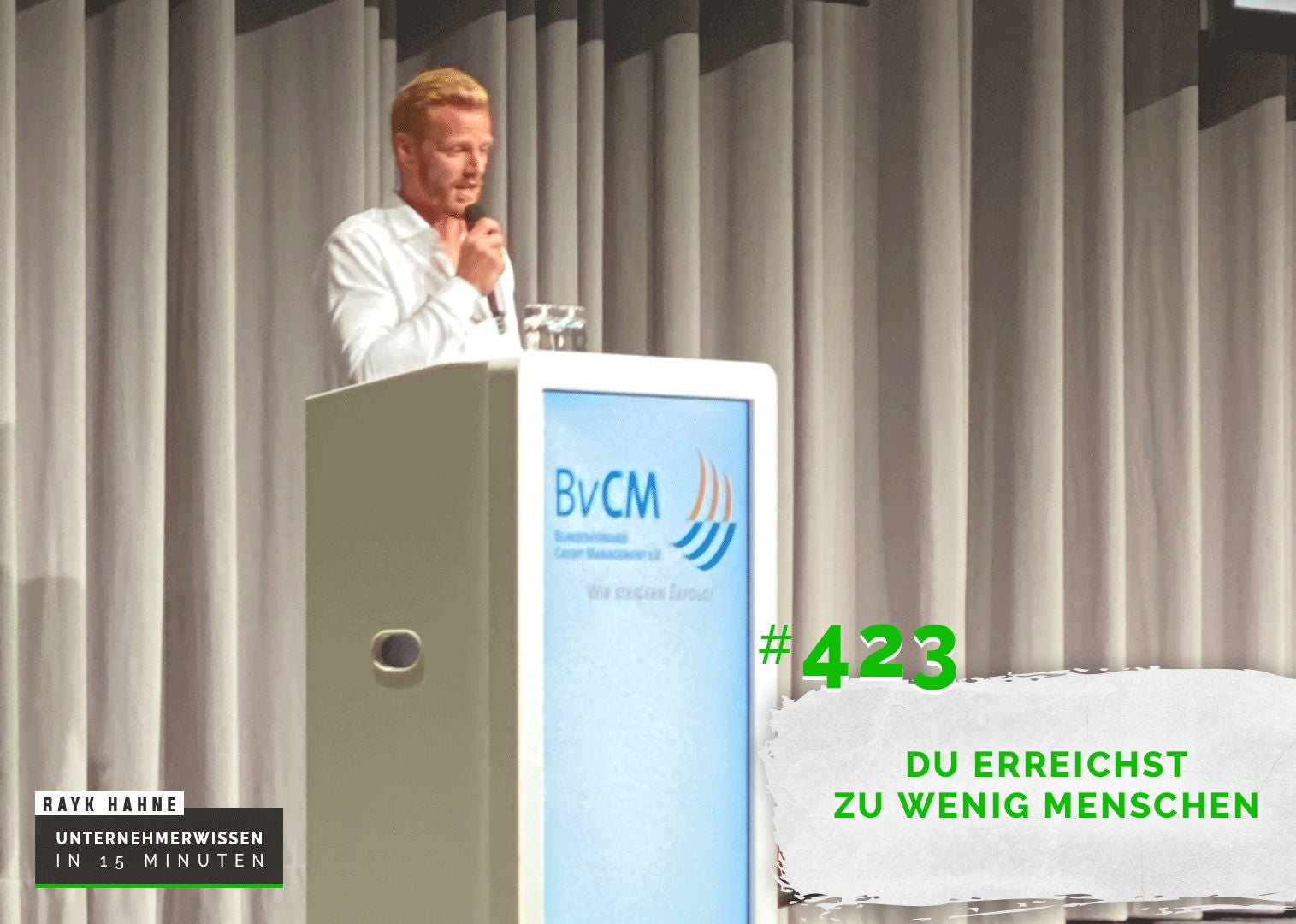 423: Du erreichst zu wenig Menschen
