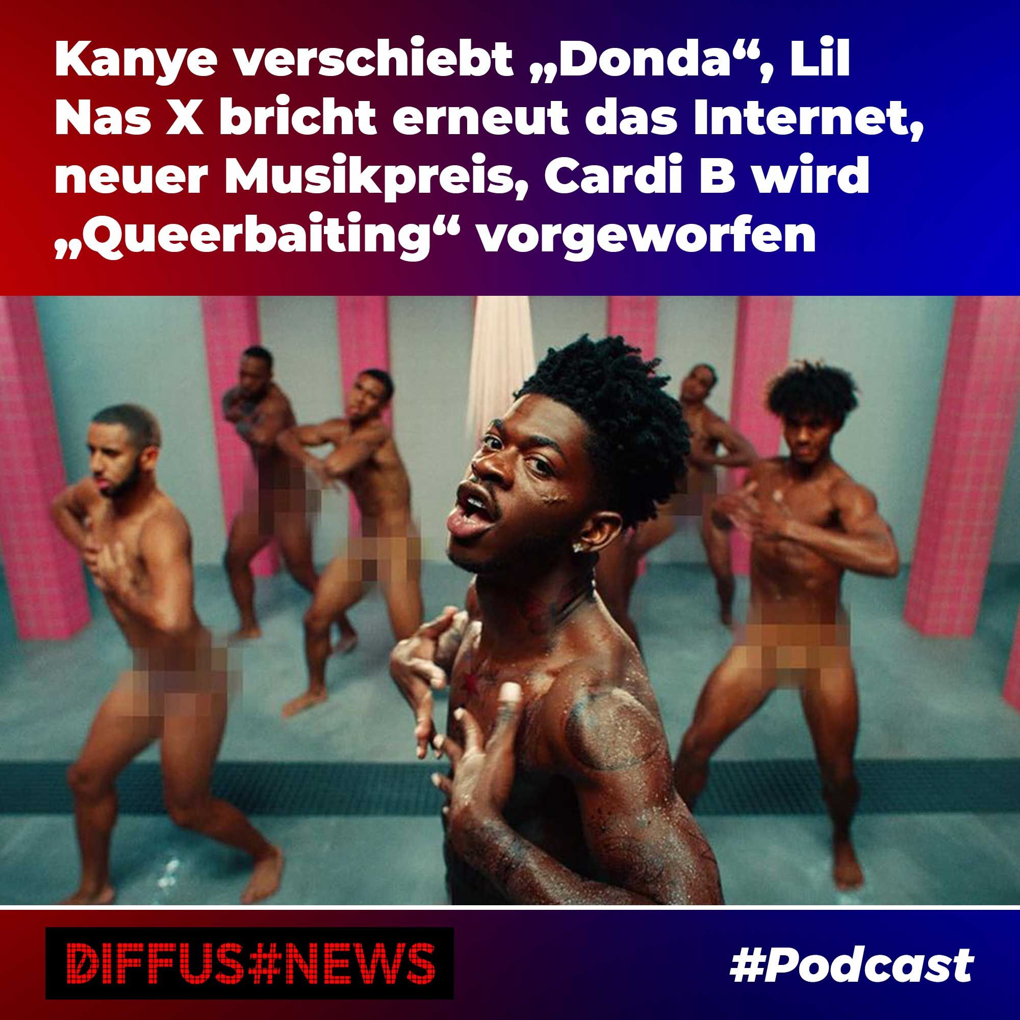 Kanye verschiebt „Donda“, Lil Nas X bricht erneut das Internet, neuer Musikpreis, Cardi B
