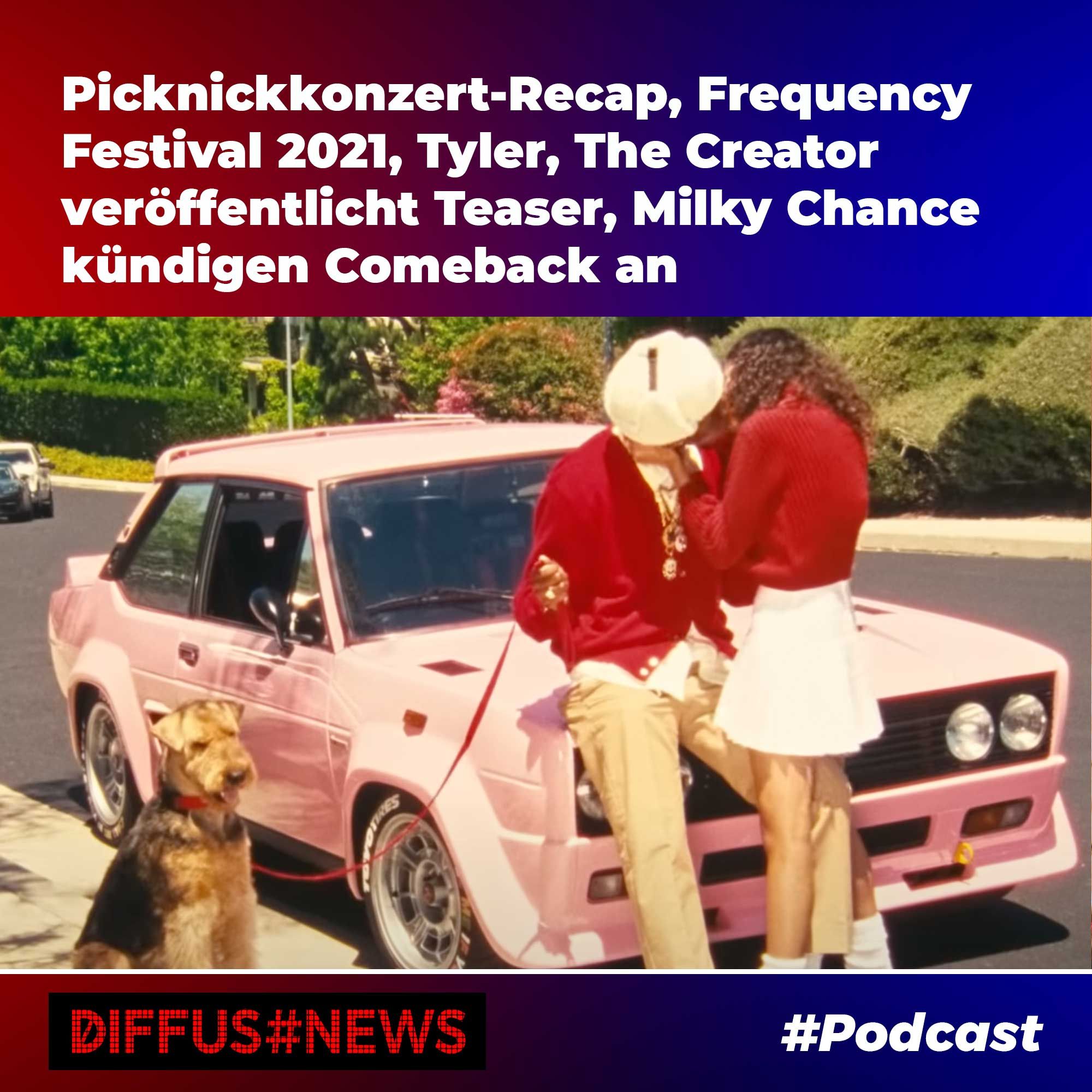 Picknickkonzert-Recap, Frequency Festival 2021, Tyler, The Creator veröffentlicht Teaser, Milky Chance uvm.