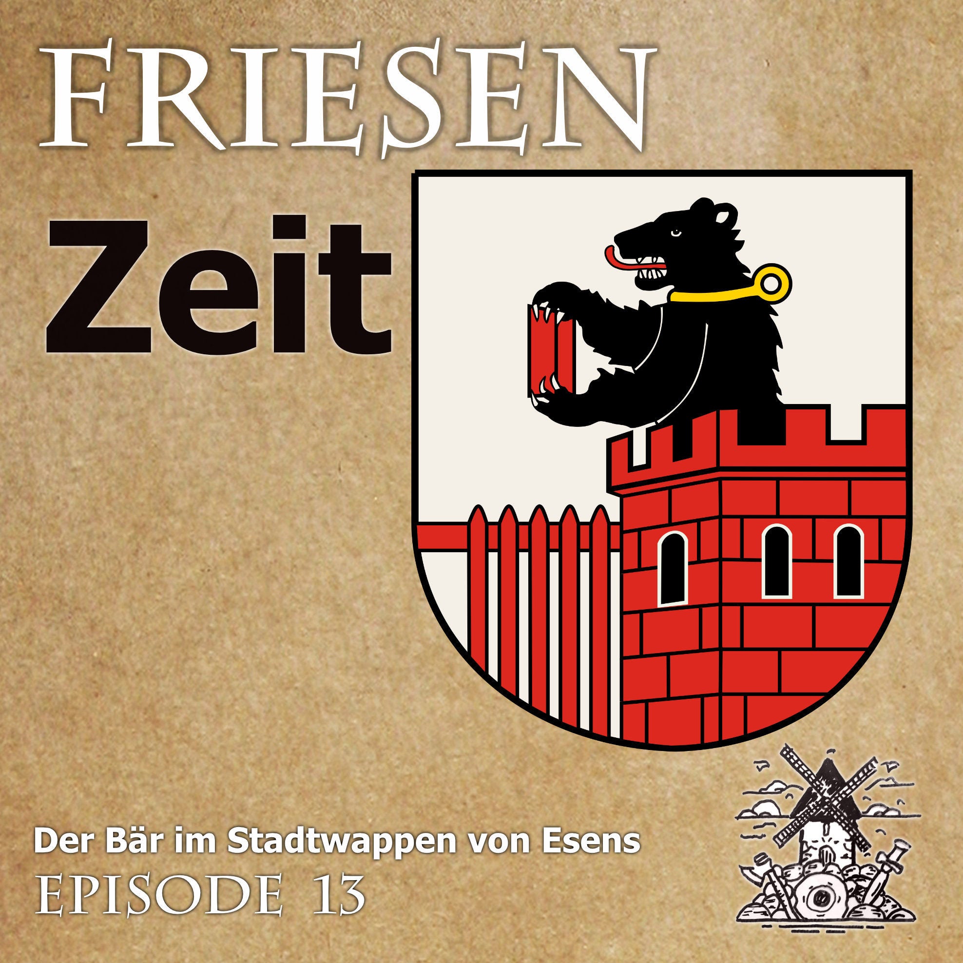 Die Geschichte vom Bären im Stadtwappen von Esens – Friesenzeit #13