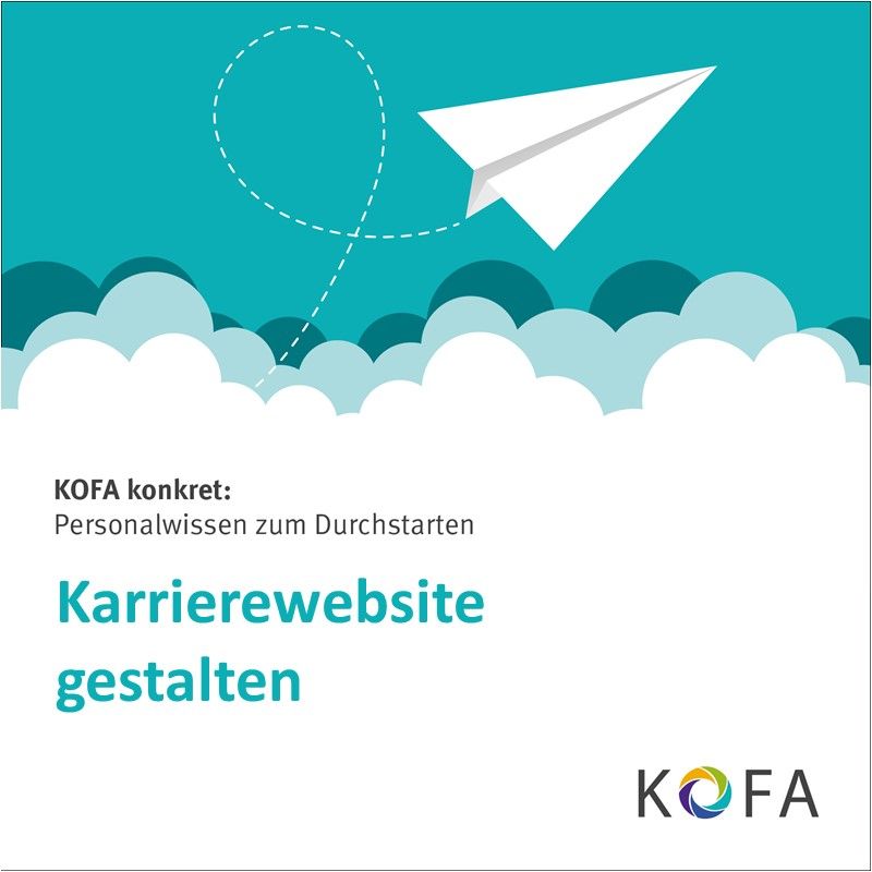 KOFA konkret: Karrierewebsite gestalten
