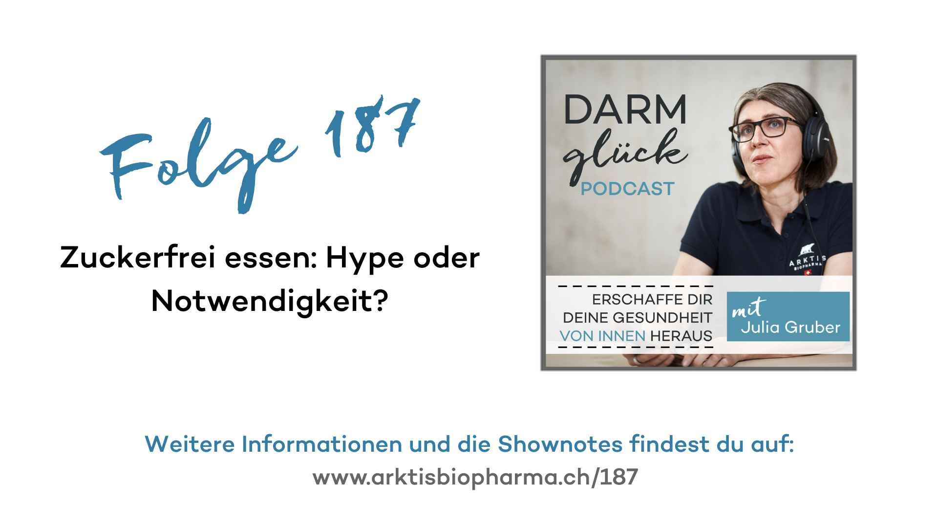DG187 - Zuckerfrei essen: Hype oder Notwendigkeit