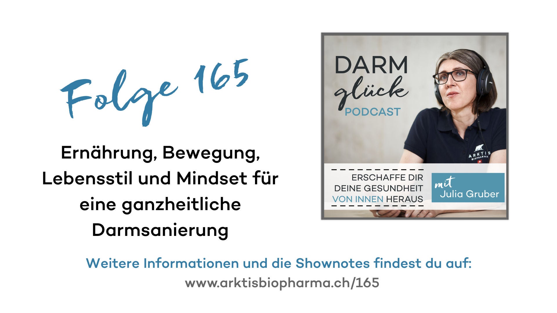 DG165 - Ernährung, Bewegung, Lebensstil und Mindset für eine ganzheitliche Darmsanierung