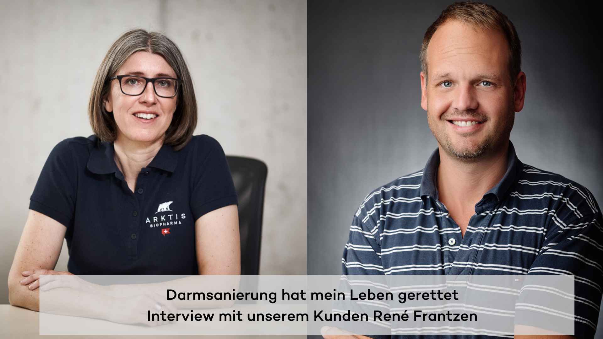 Darmsanierung hat mein Leben gerettet - Interview mit unserem Kunden René Frantzen