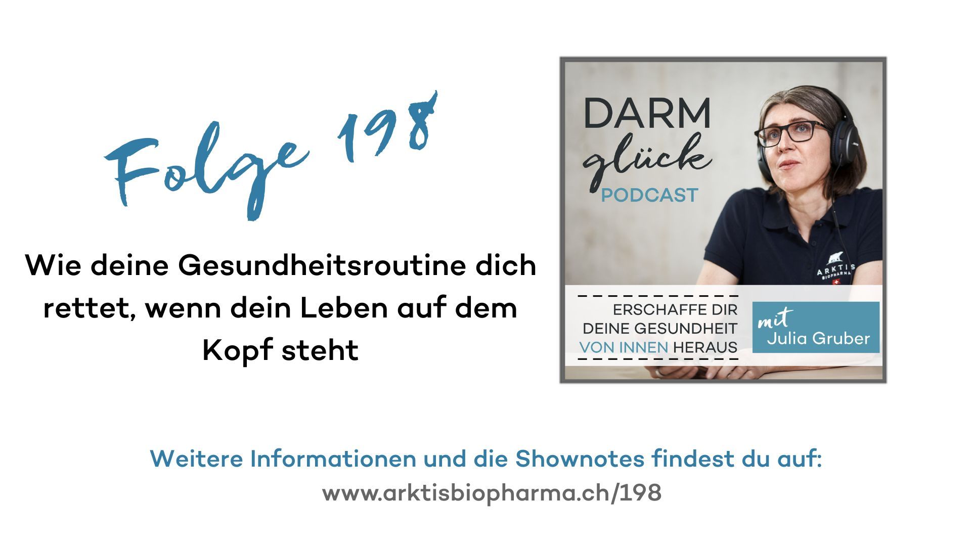 DG198 - Wie deine Gesundheitsroutine dich rettet, wenn dein Leben auf dem Kopf steht