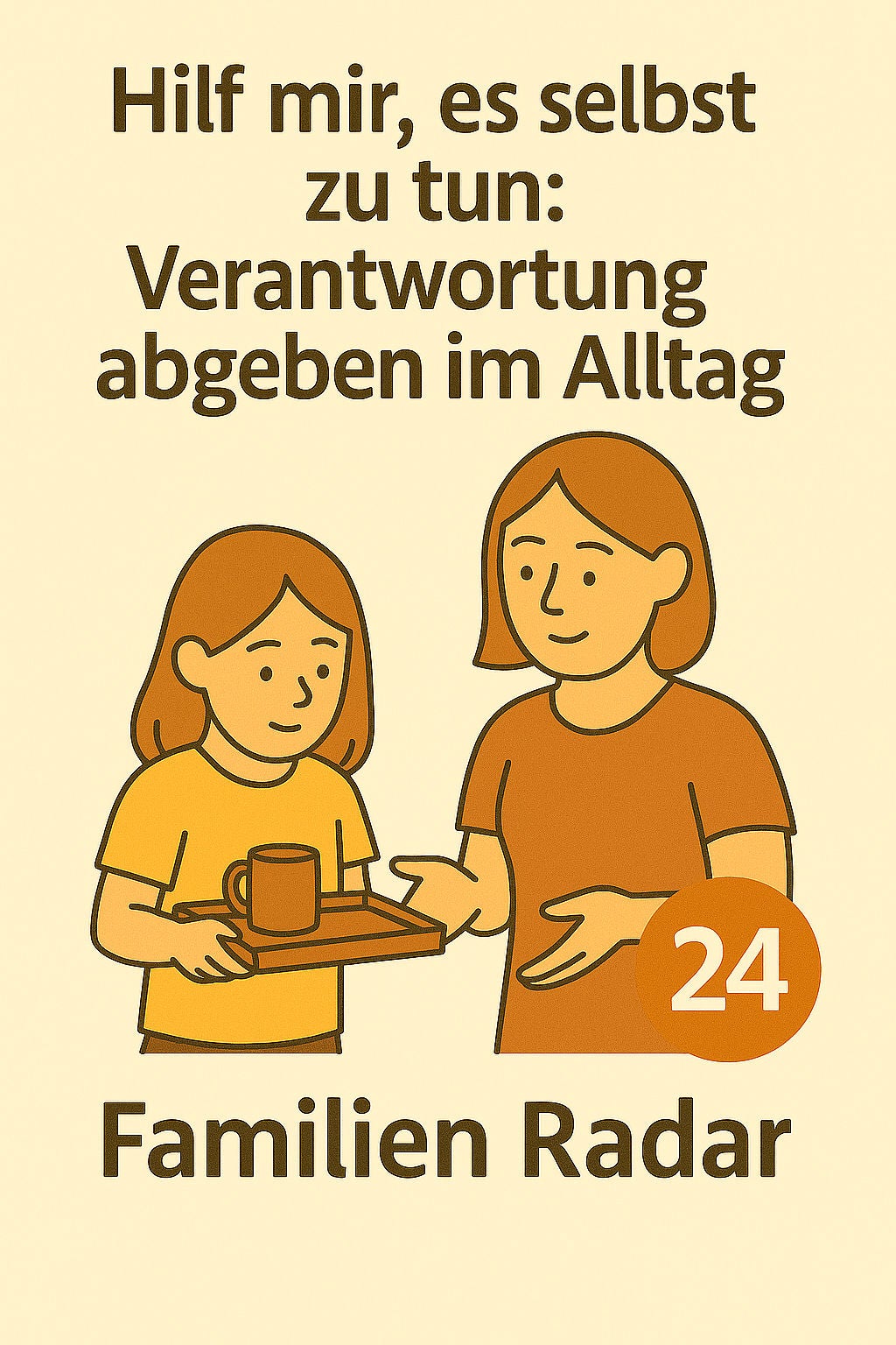 Hilf mir, es selbst zu tun: Verantwortung abgeben im Alltag