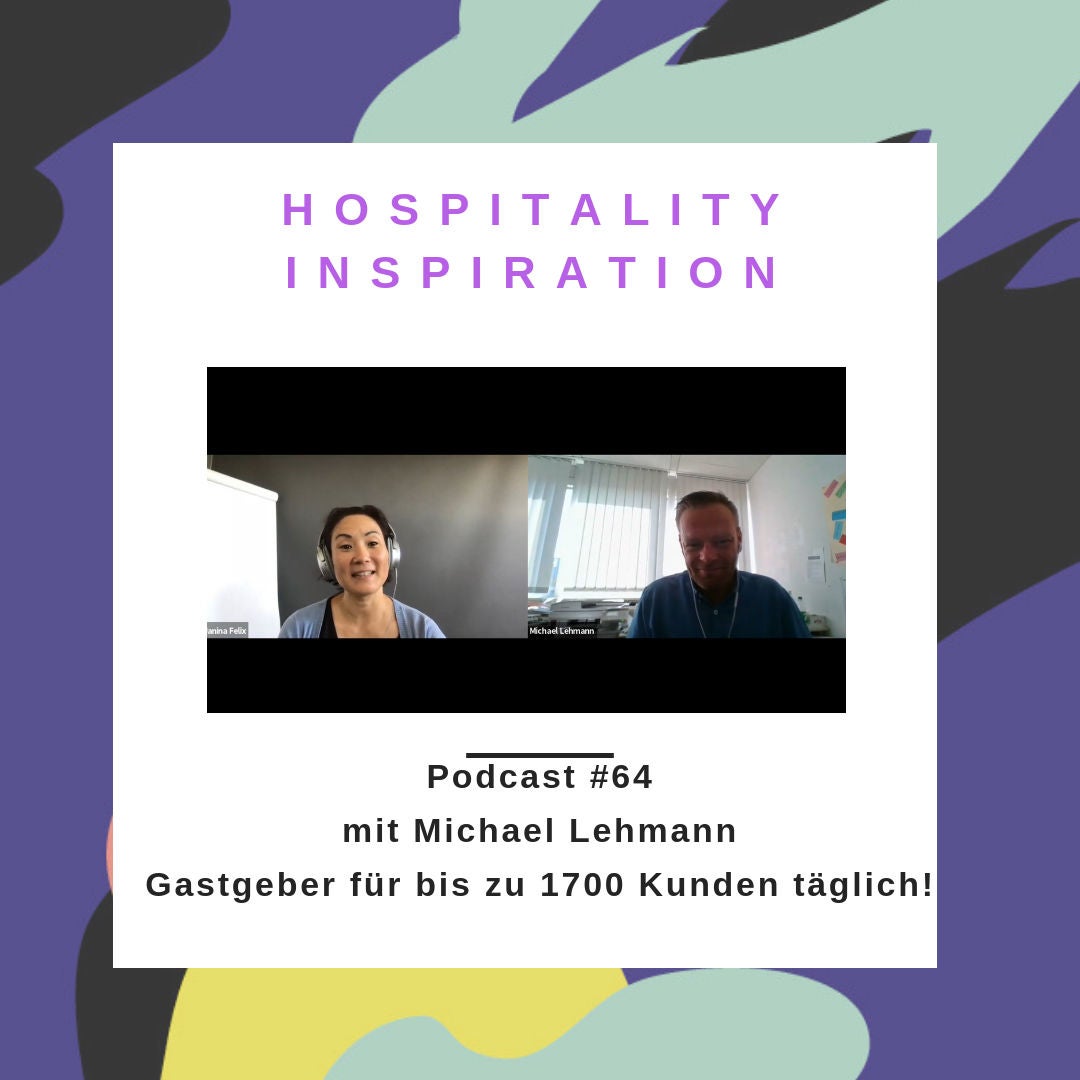 #64 Gastgeber für bis zu 1700 Kunden täglich! Mit Michael Lehmann, Operations Manager im Hausmann's am Frankfurter Flughafen