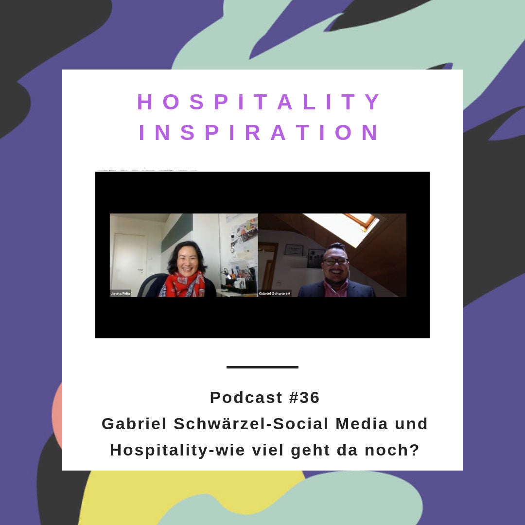 #36 Social Media & Hospitality - wie viel geht da noch? Mit Gabriel Schwärzel, Key Account Manager bei Progos & Social Media Experte 2/2