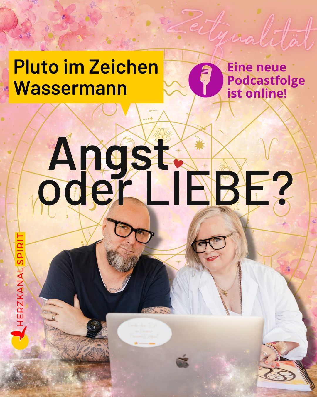 Angst oder LIEBE? – Pluto im Zeichen Wassermann