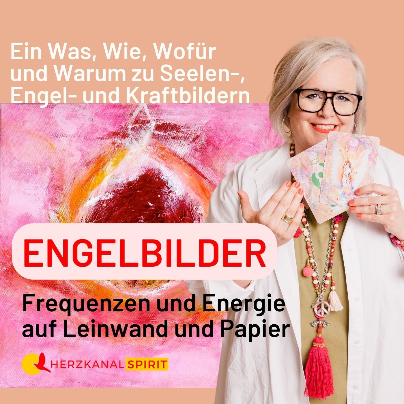 ENGELBILDER – Frequenzen und Energie auf Leinwand und Papier