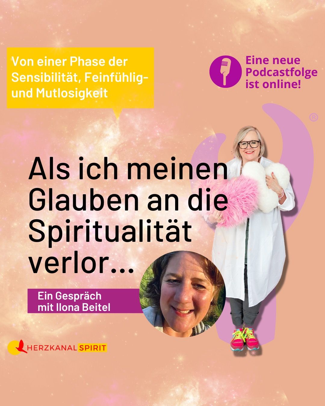 Als ich meinen Glauben an die Spiritualität verlor... Gespräch mit Ilona Beitel