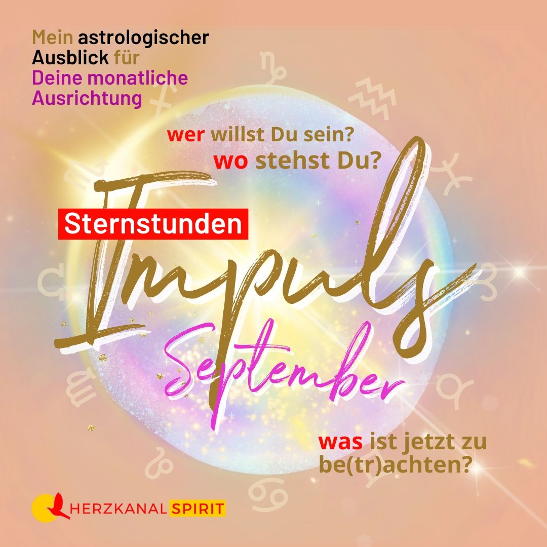 ⭐ Sternstunden IMPULS für SEPTEMBER