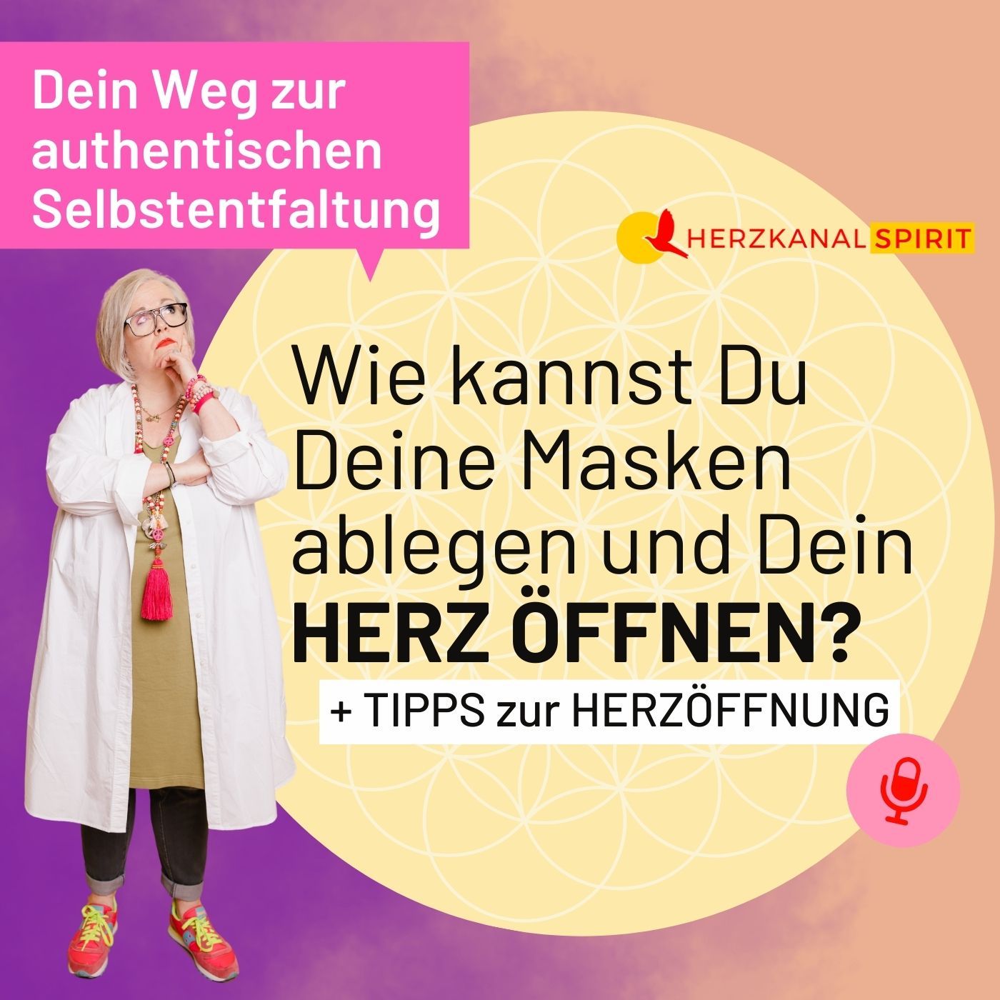 Masken ablegen und Herz öffnen: Dein Weg zur authentischen Selbstentfaltung 💥🤩