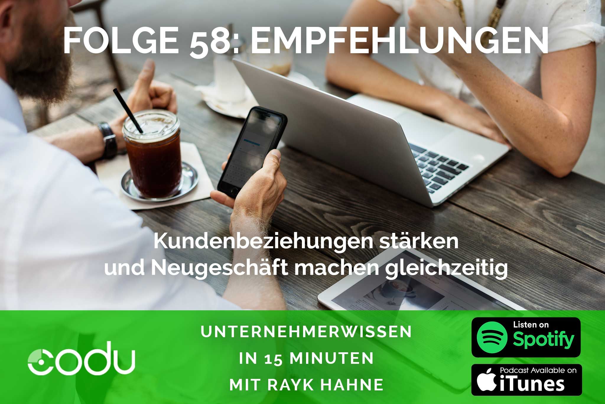 58: Empfehlungen