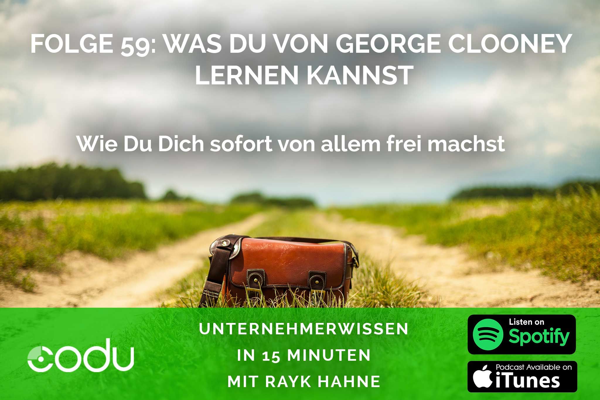 59: Was Du von George Clooney lernen kannst