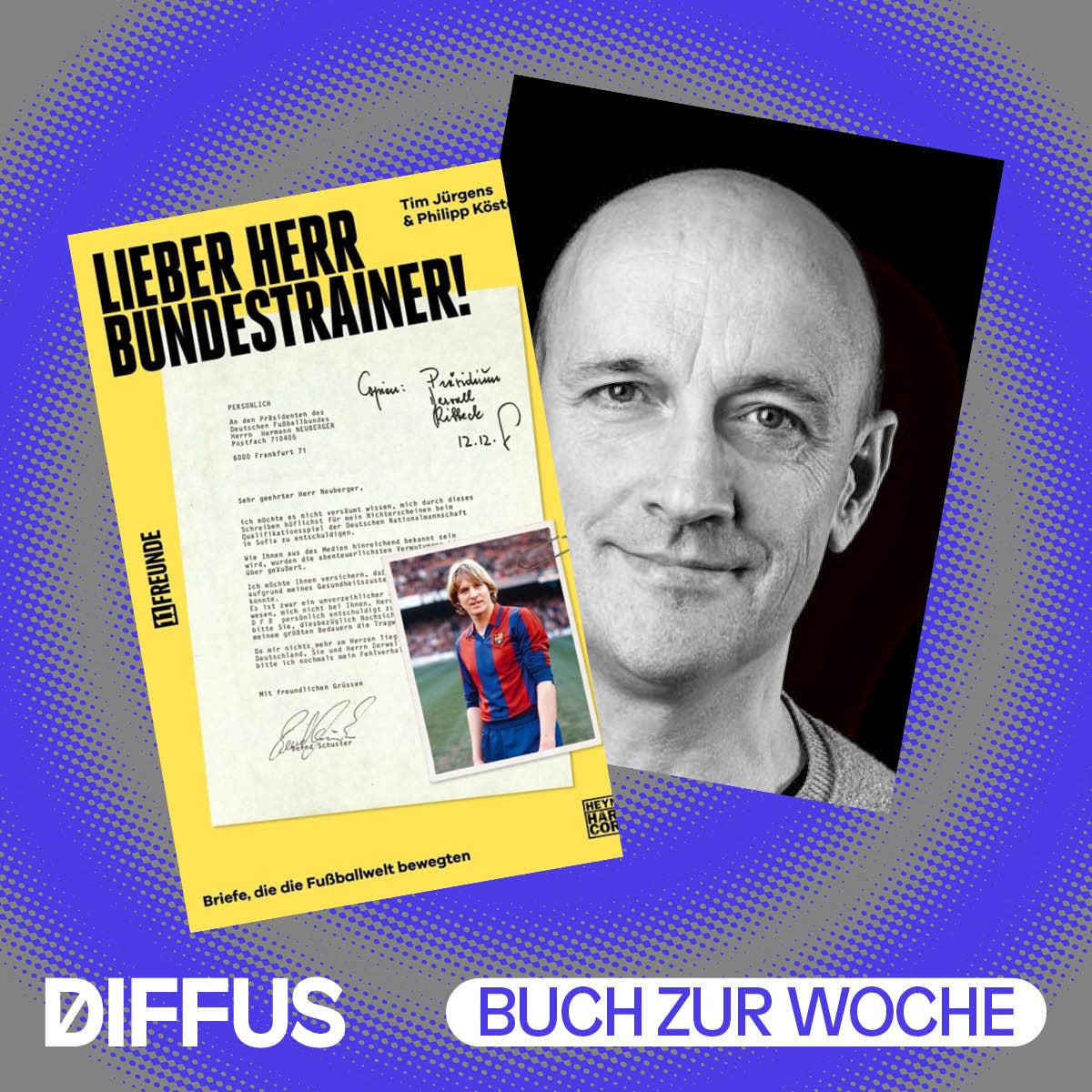 Tim Jürgens über die Welt des Fußballs und sein Buch „Lieber Herr Bundestrainer“