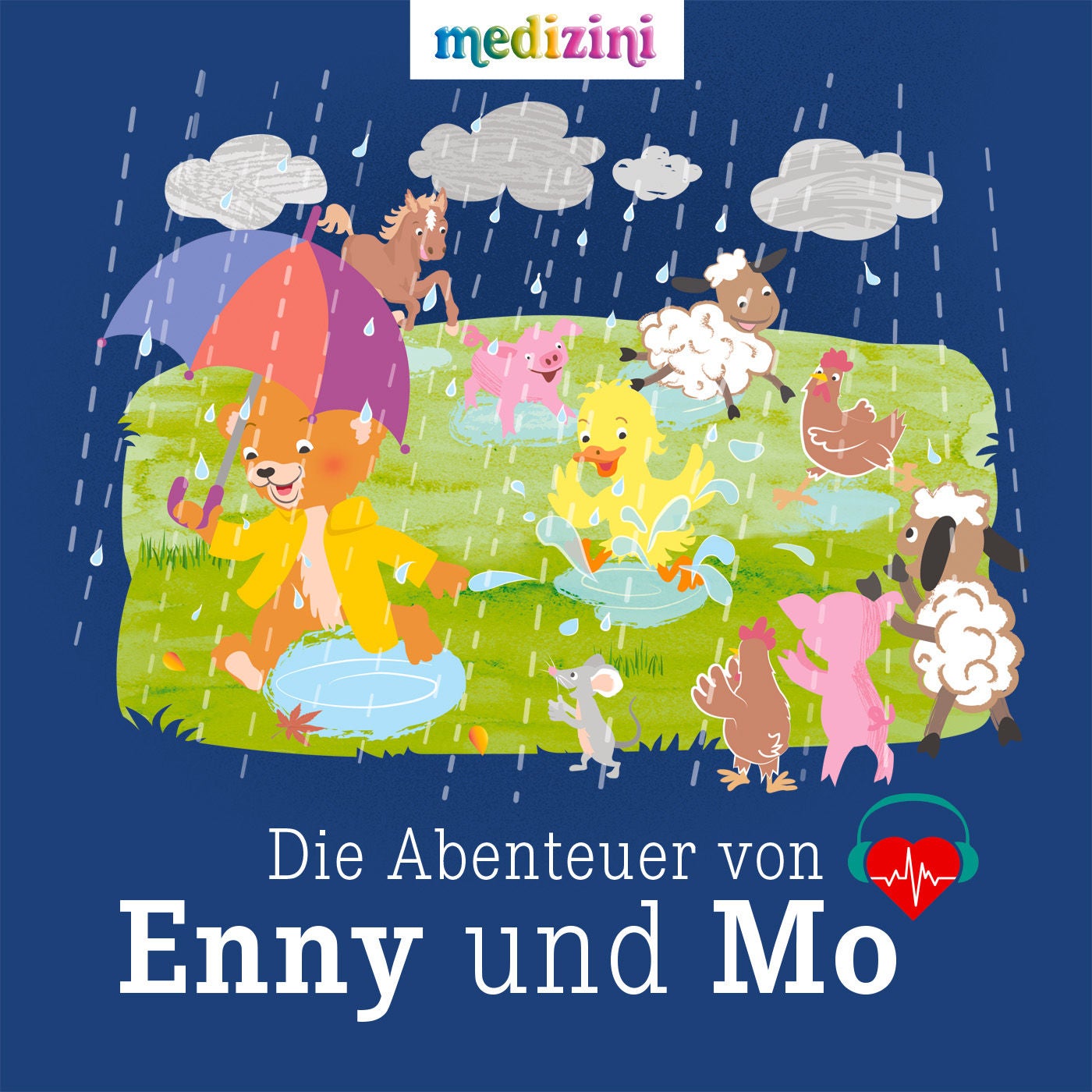 Enny und Mo: Die Pfützen-Olympiade