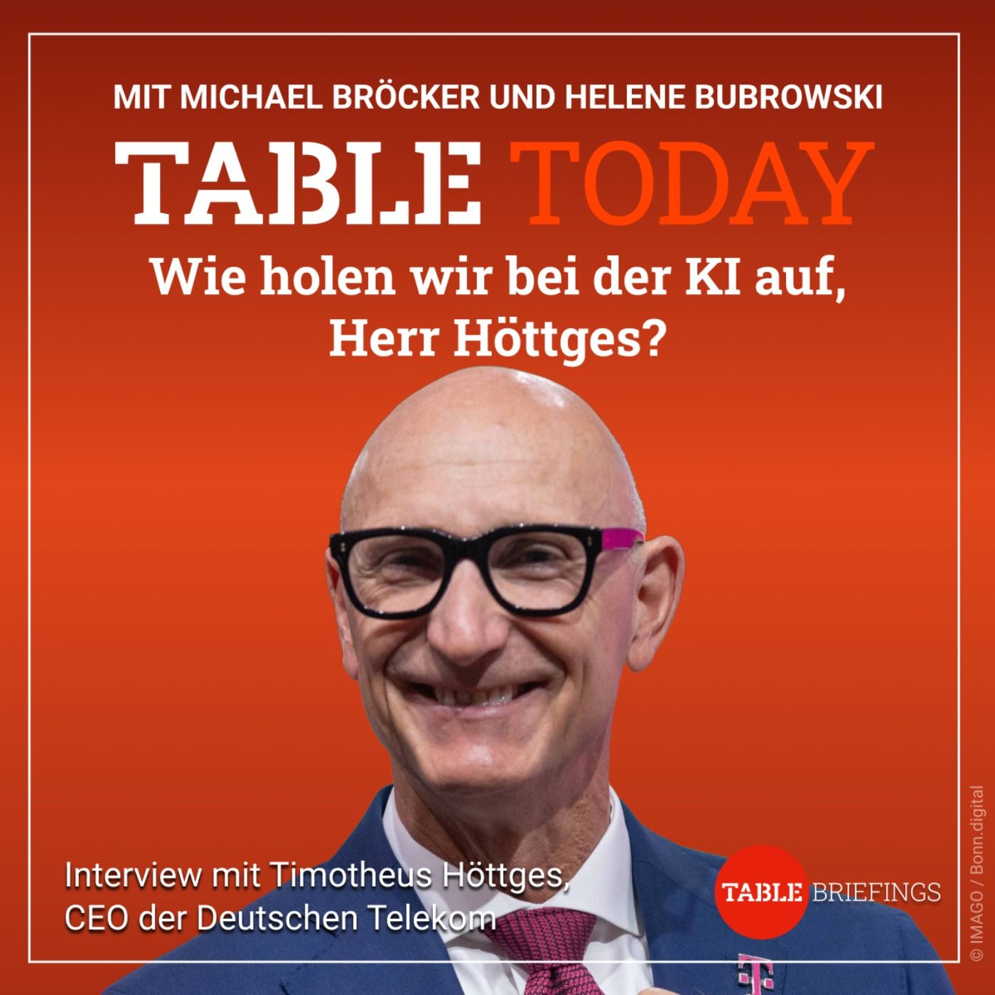 Wie holen wir bei der KI auf, Herr Höttges?