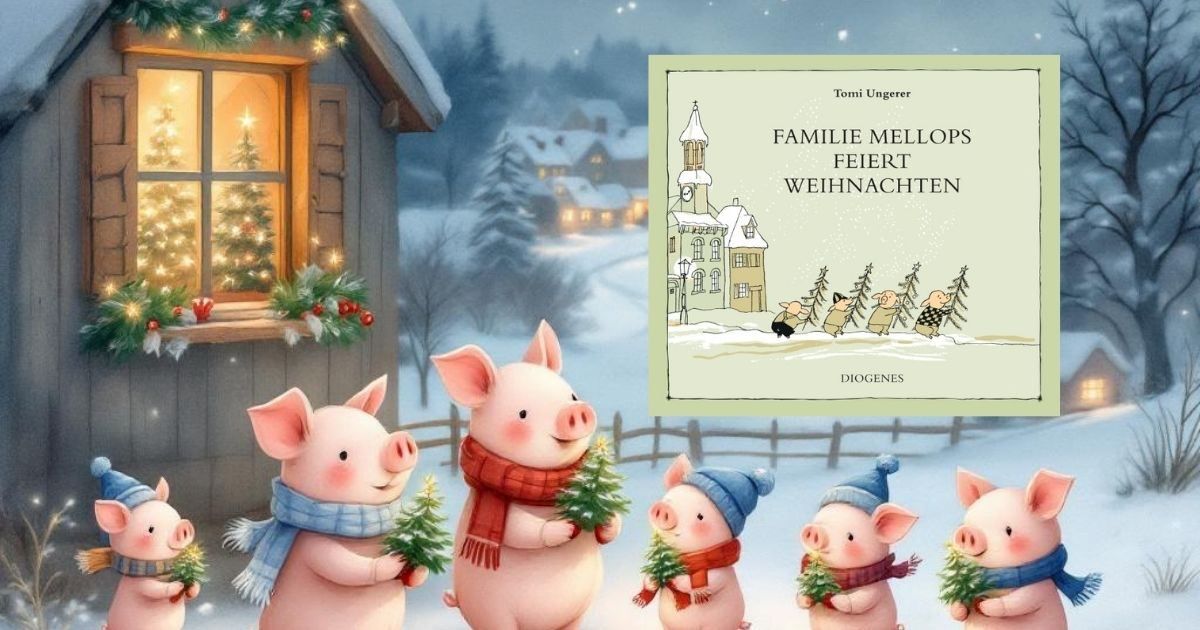 [Podcast] Herzerwärmende Weihnachten: Tommy Ungerers Familie Mellops und die Kunst des Teilens