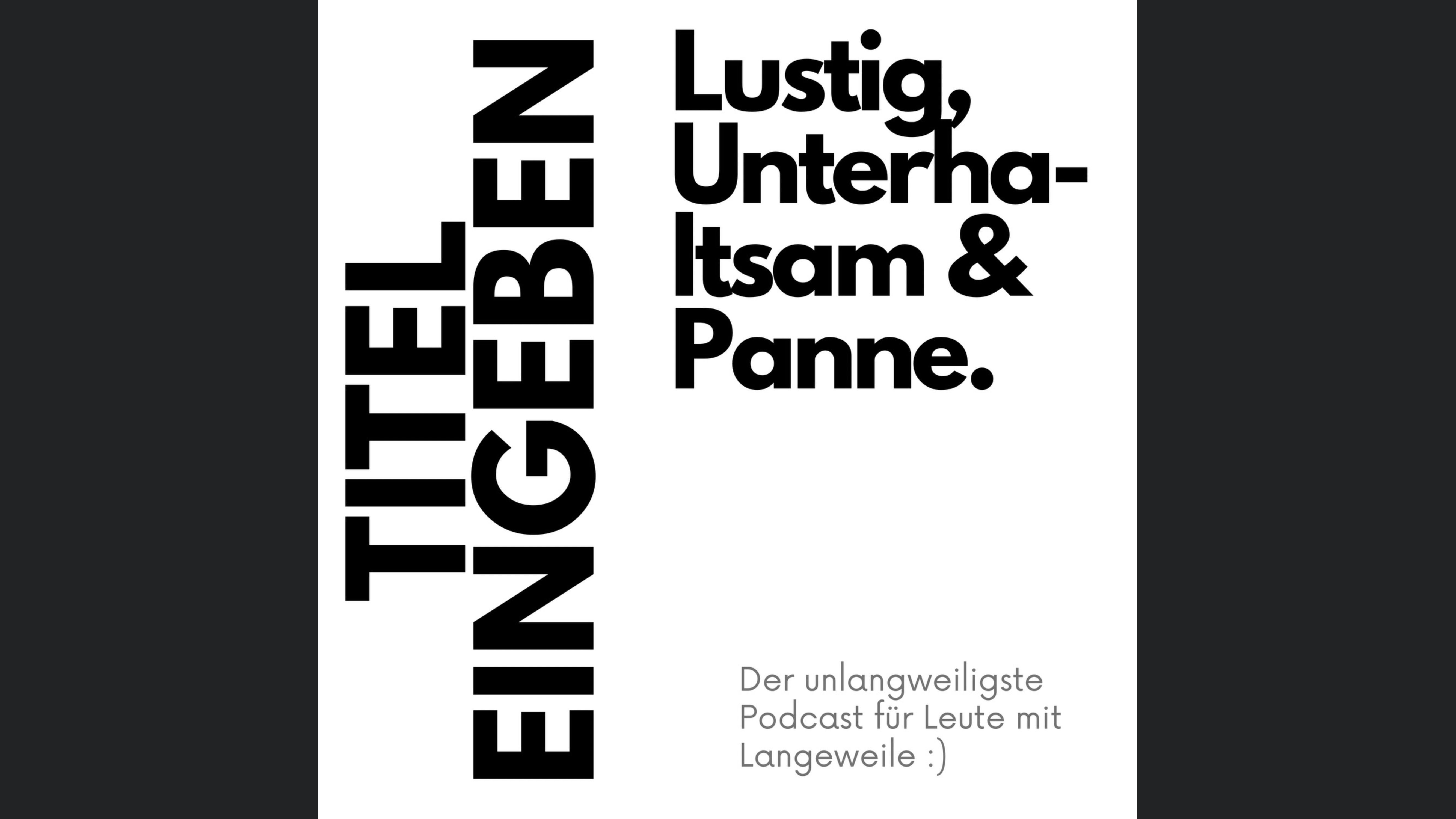 Titel Eingeben