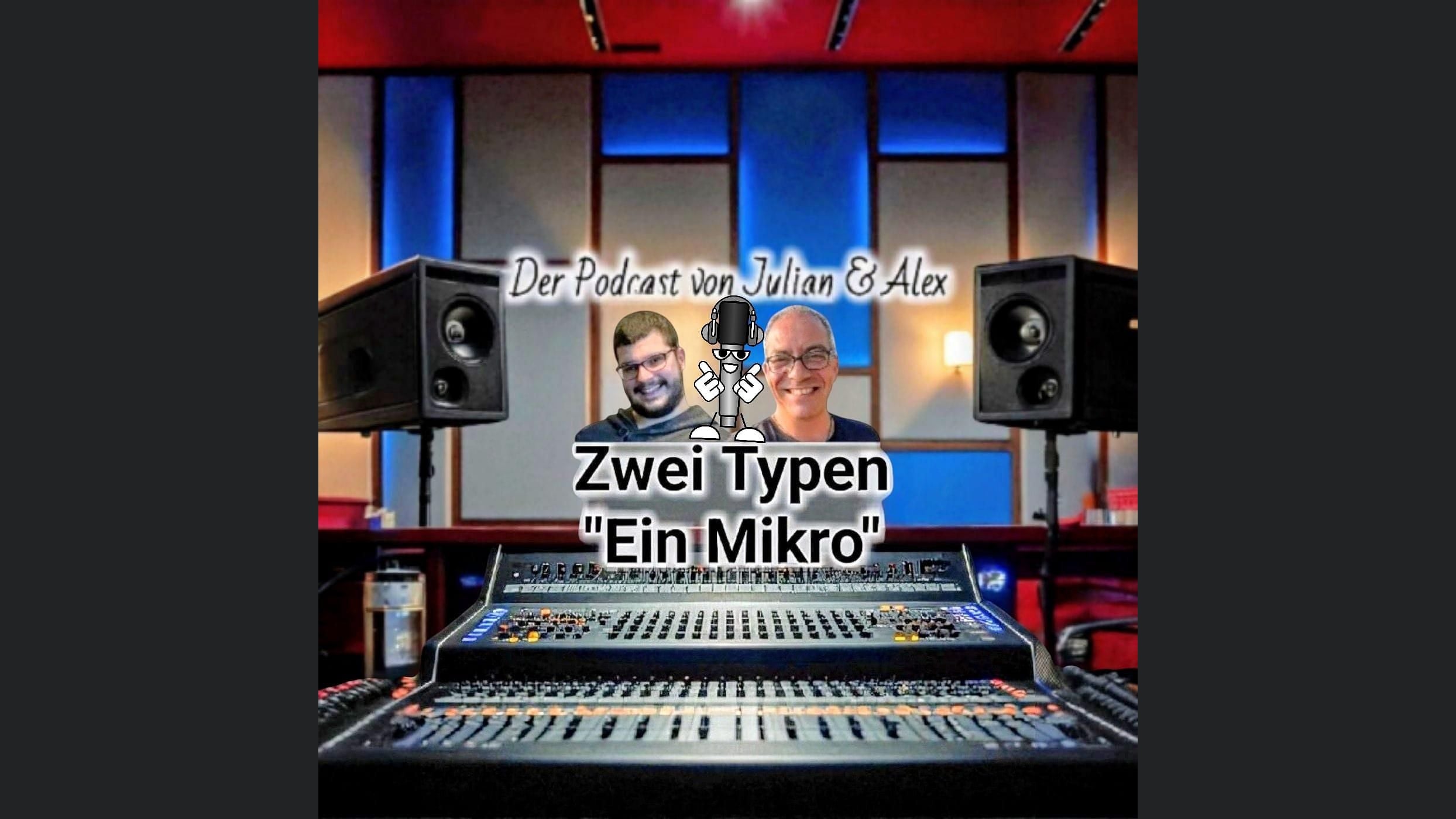 Zwei Typen, ein Mikro
