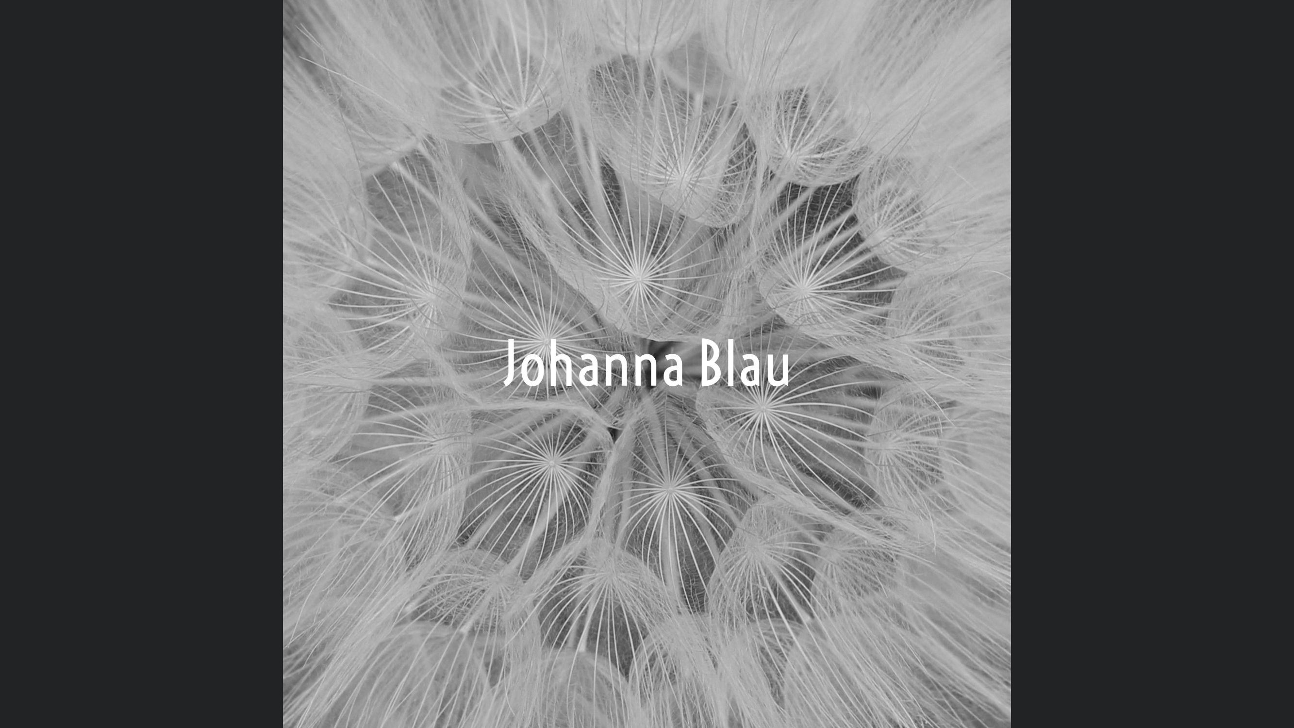 Johanna Blau - Die Wahrheit versteckt sich hinter Wolkenbildern