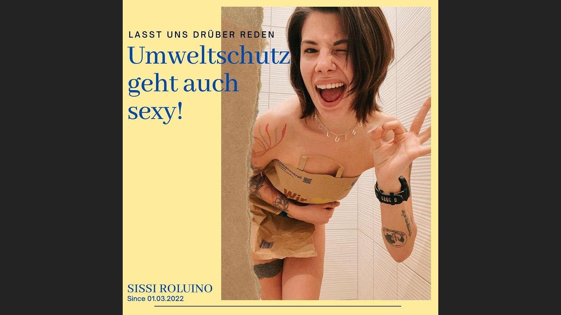 Umweltschutz geht auch sexy!