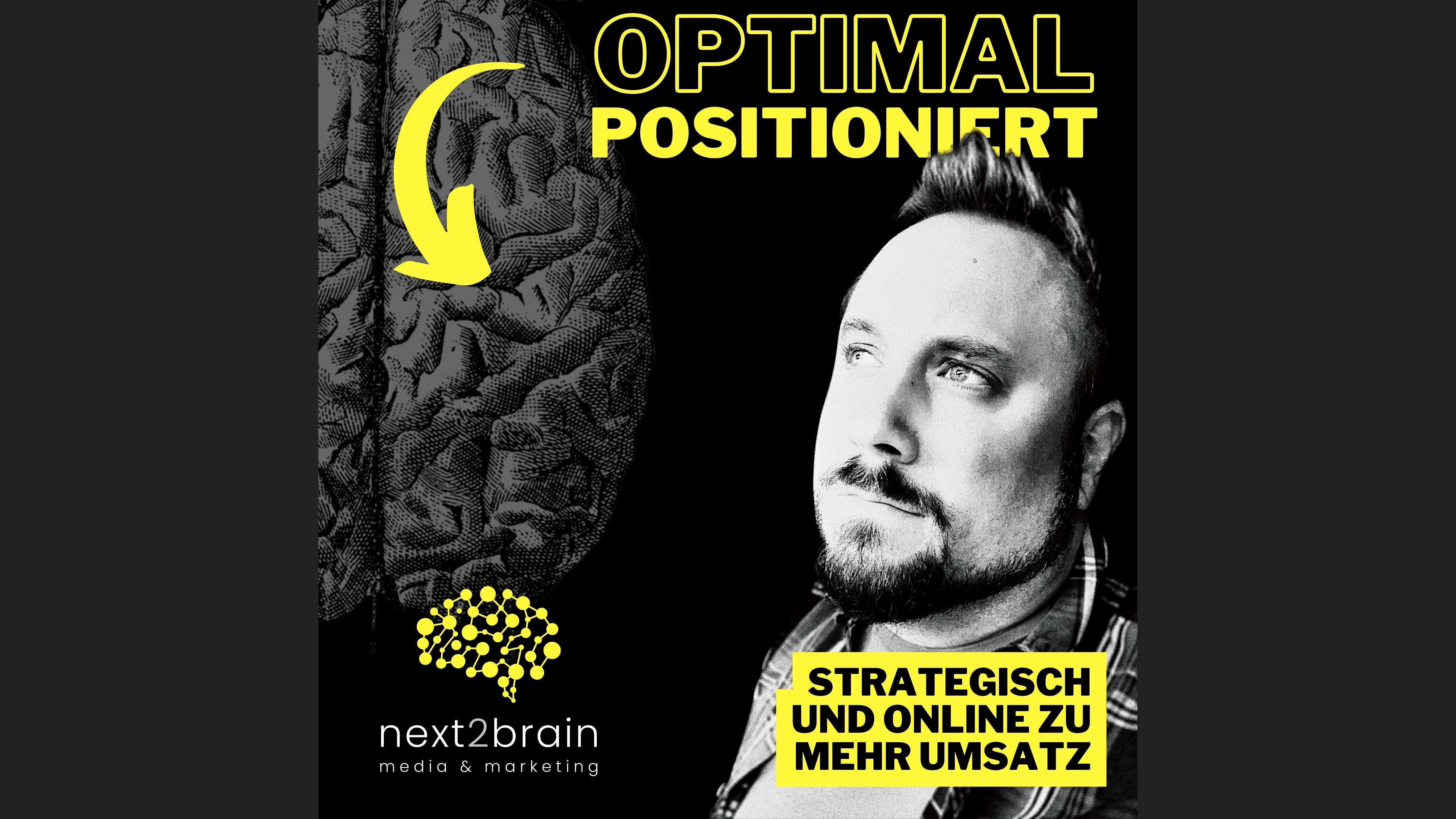 Optimal positioniert