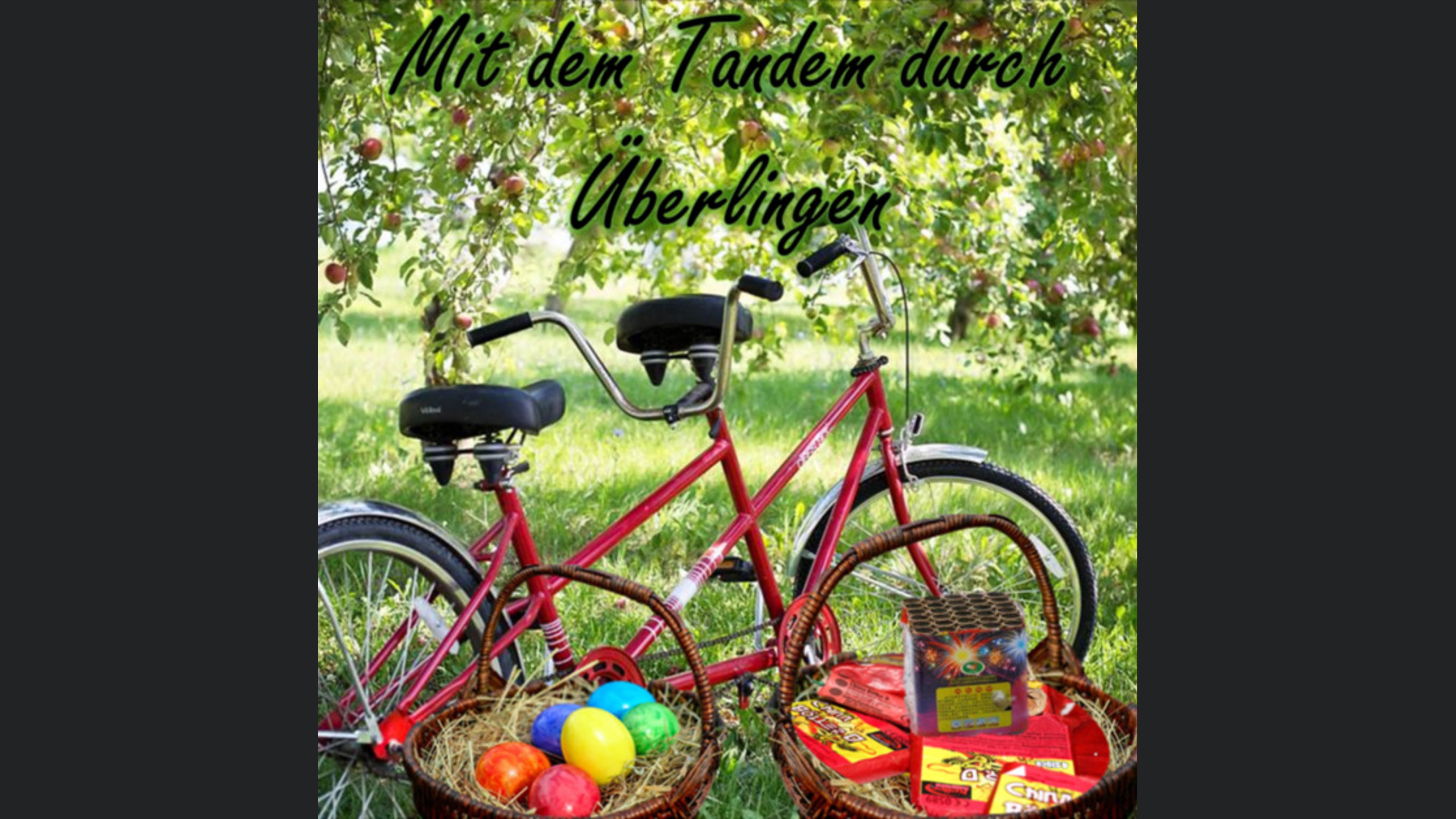 Mit dem Tandem durch Überlingen