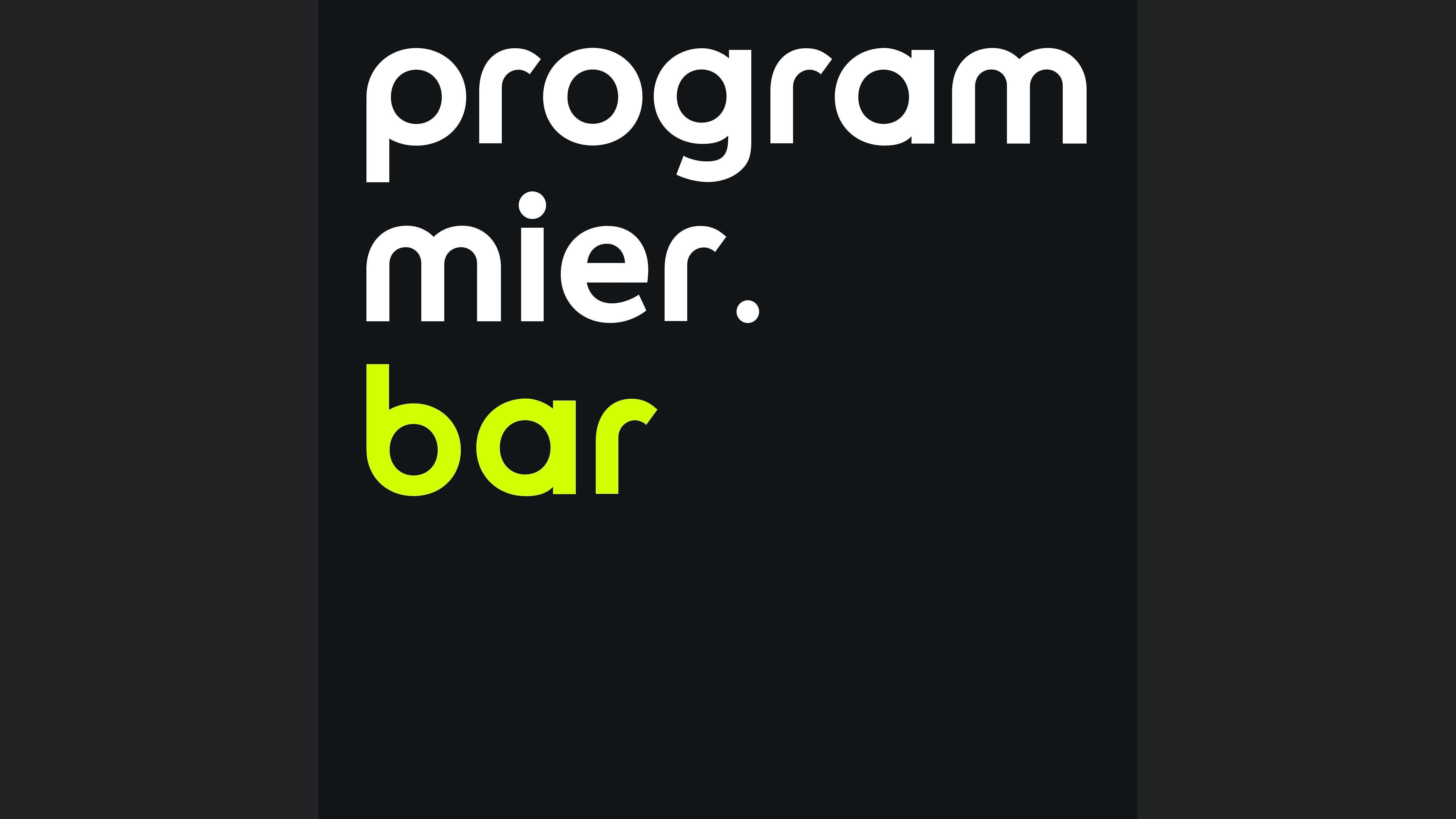 programmier.bar – der Podcast für App- und Webentwicklung