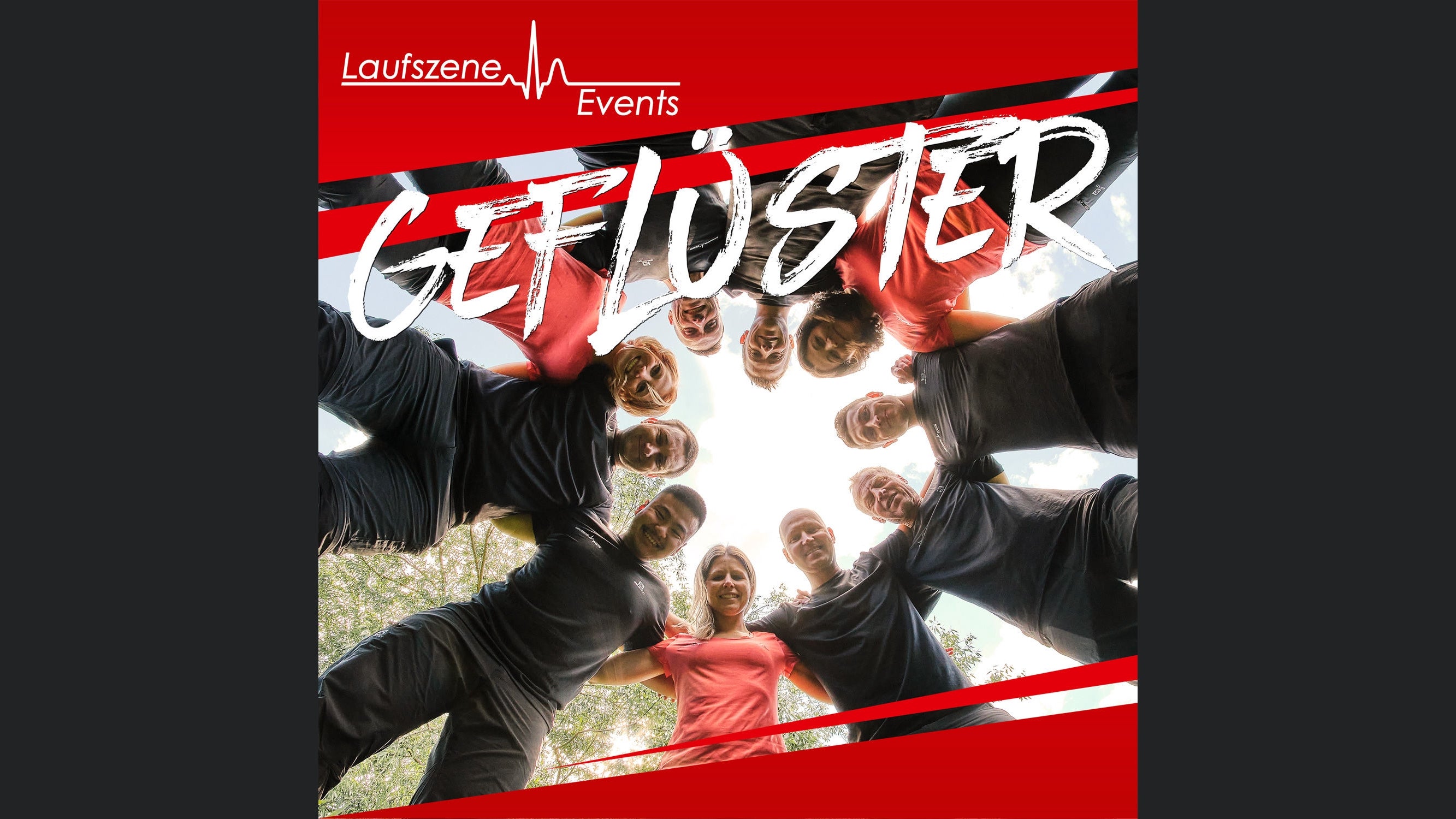 Laufszene Geflüster