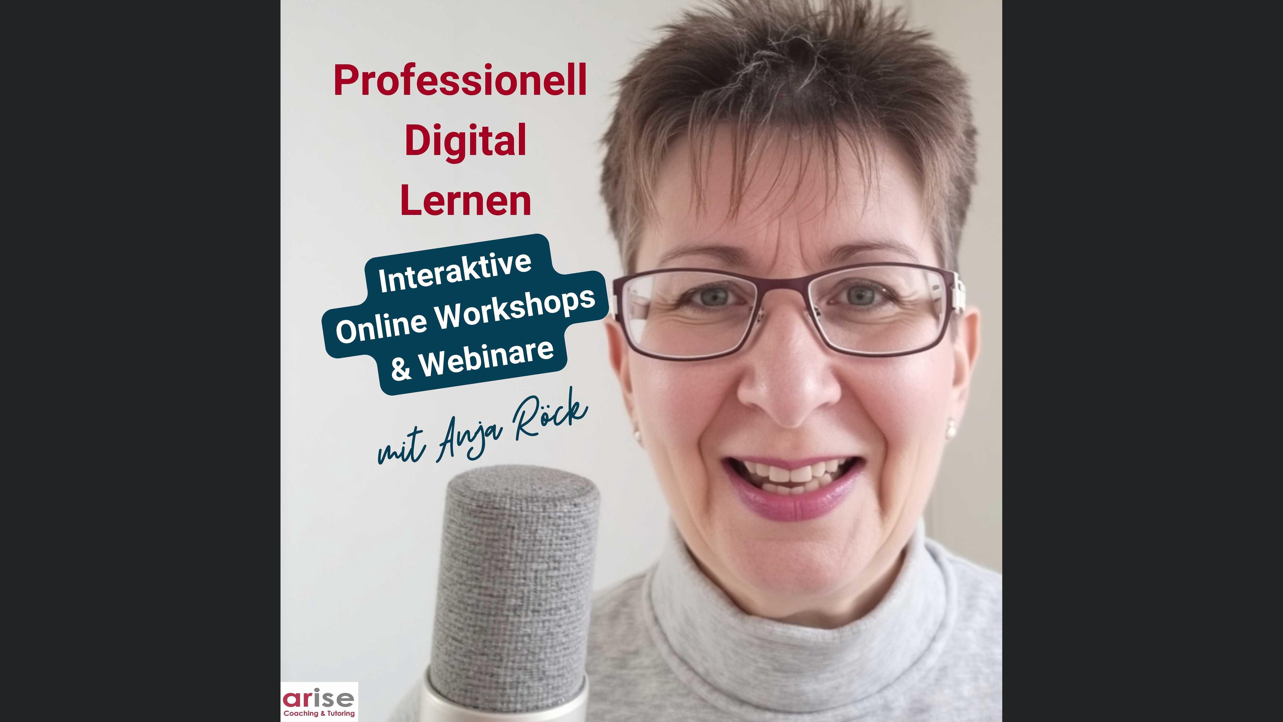 Professionell Digital Lernen - mit Anja Röck
