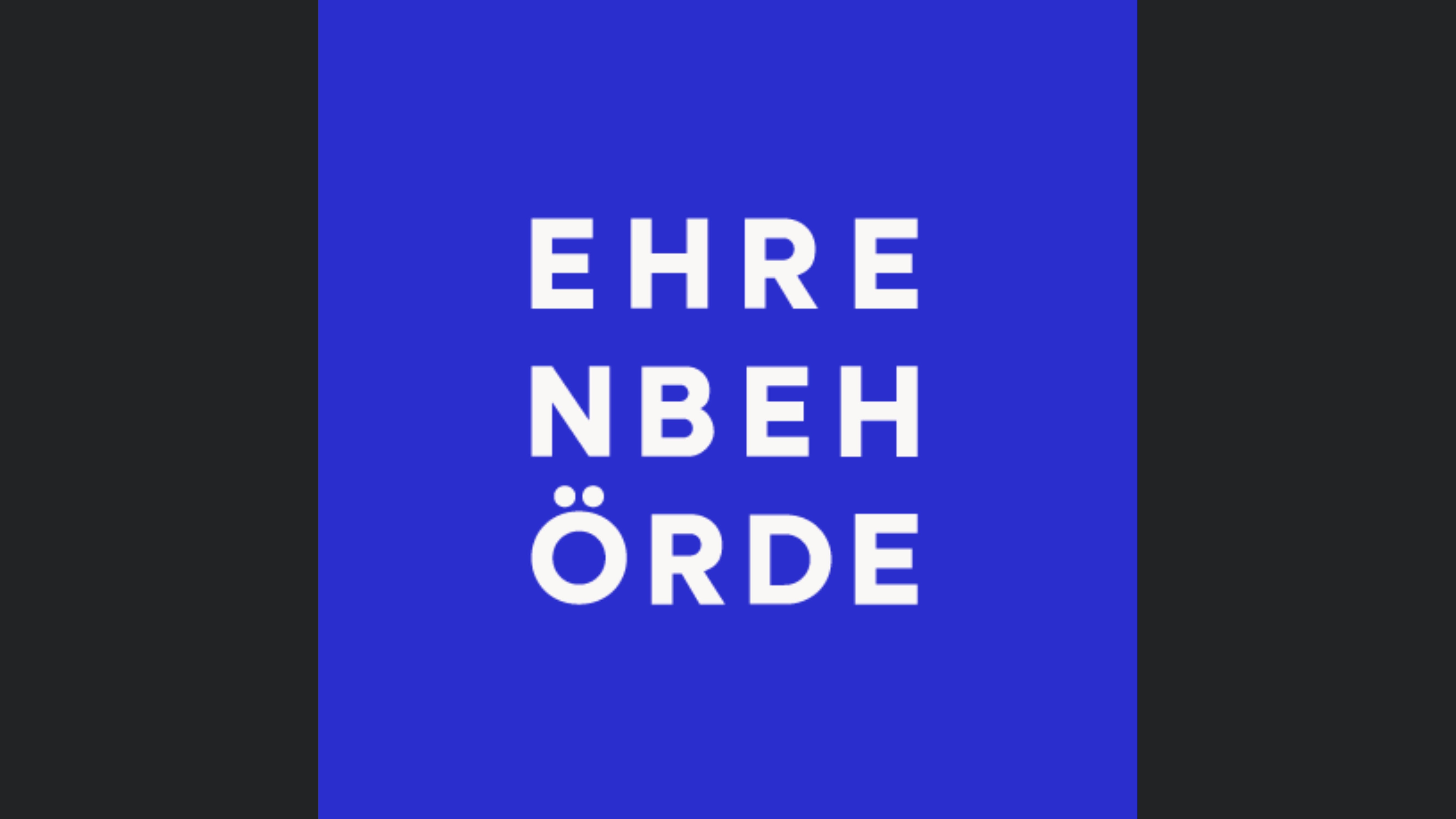 EHRENBEHÖRDE - Podcast