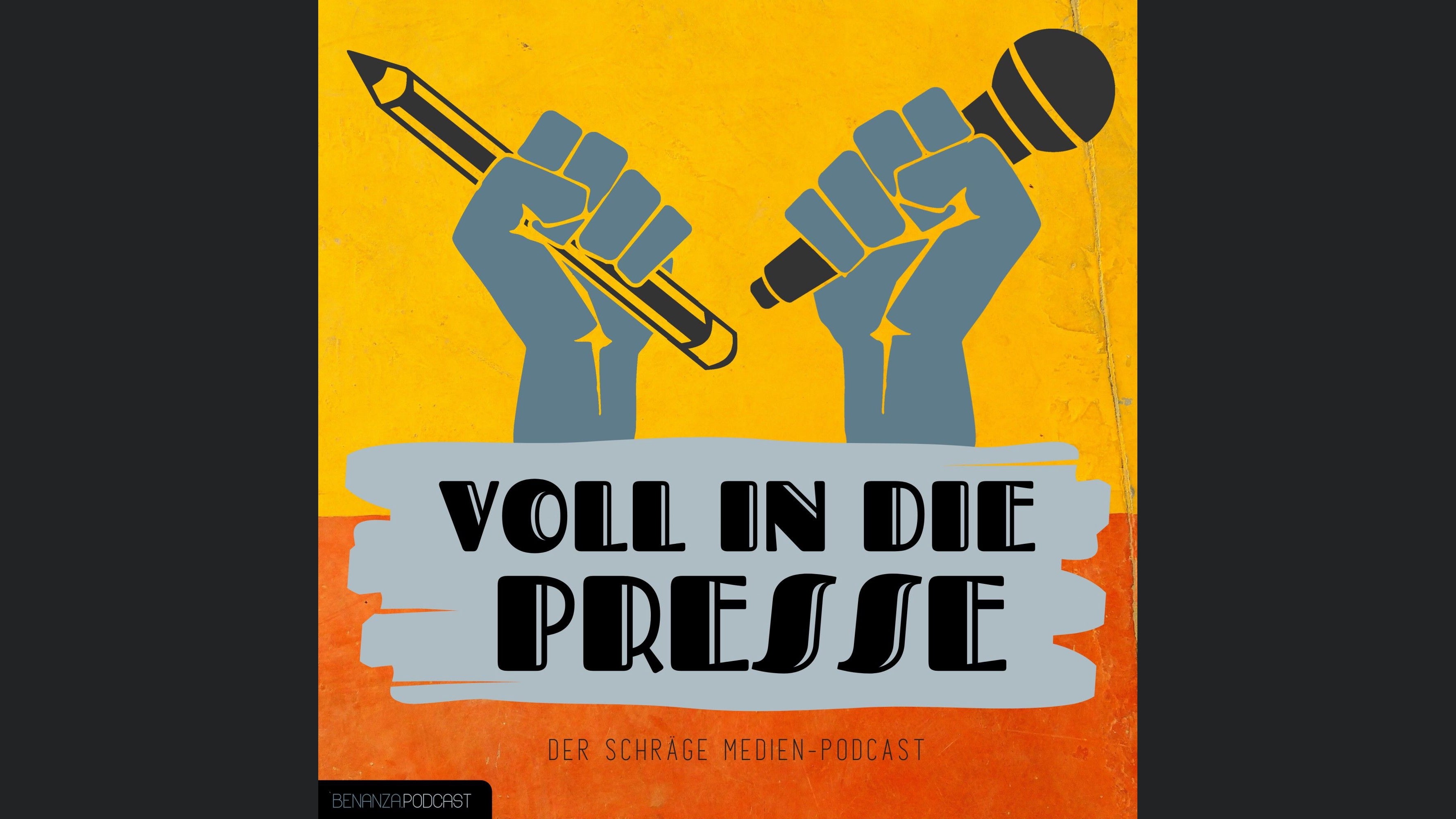 Voll in die Presse