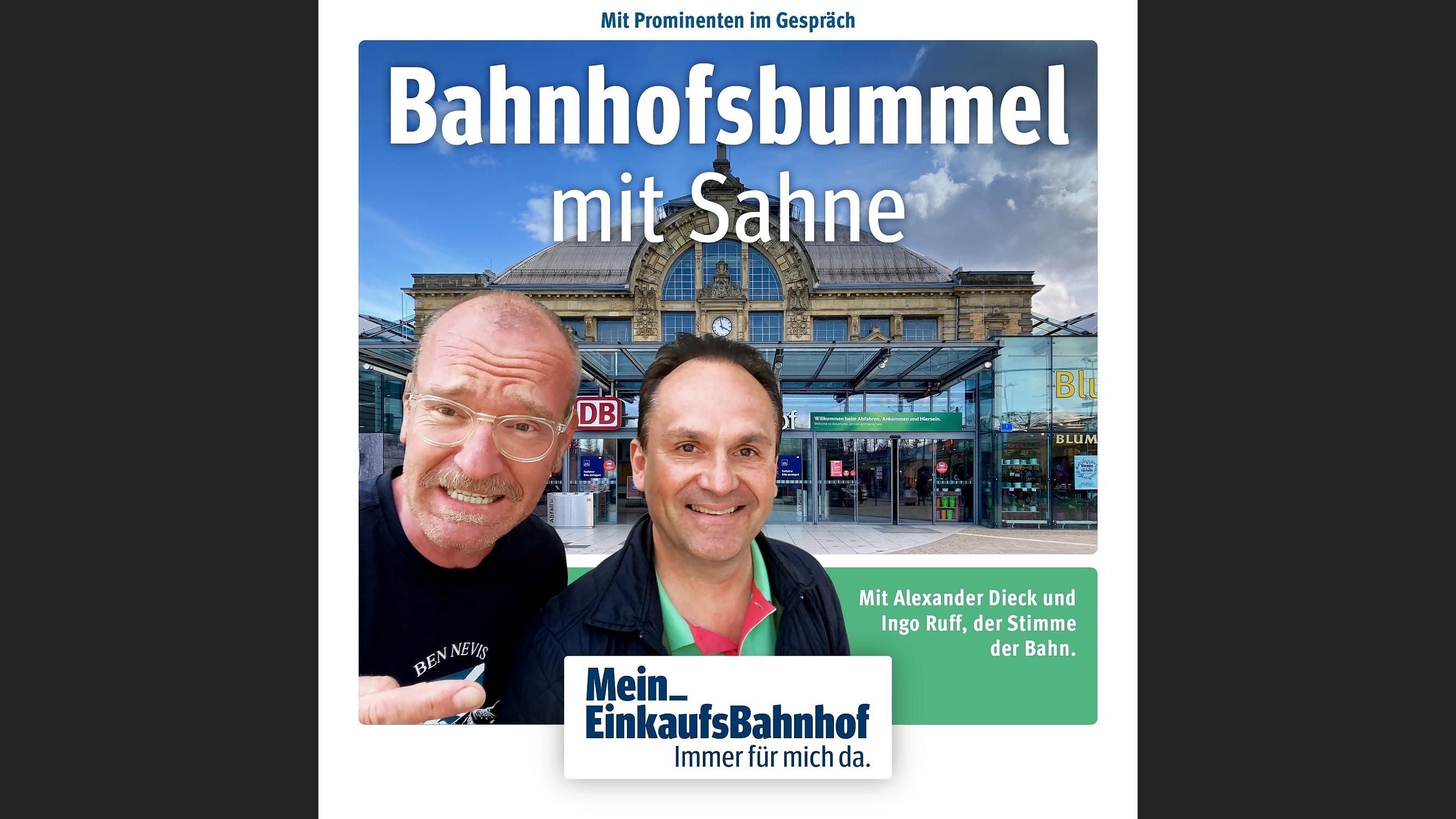 Bahnhofsbummel mit Sahne