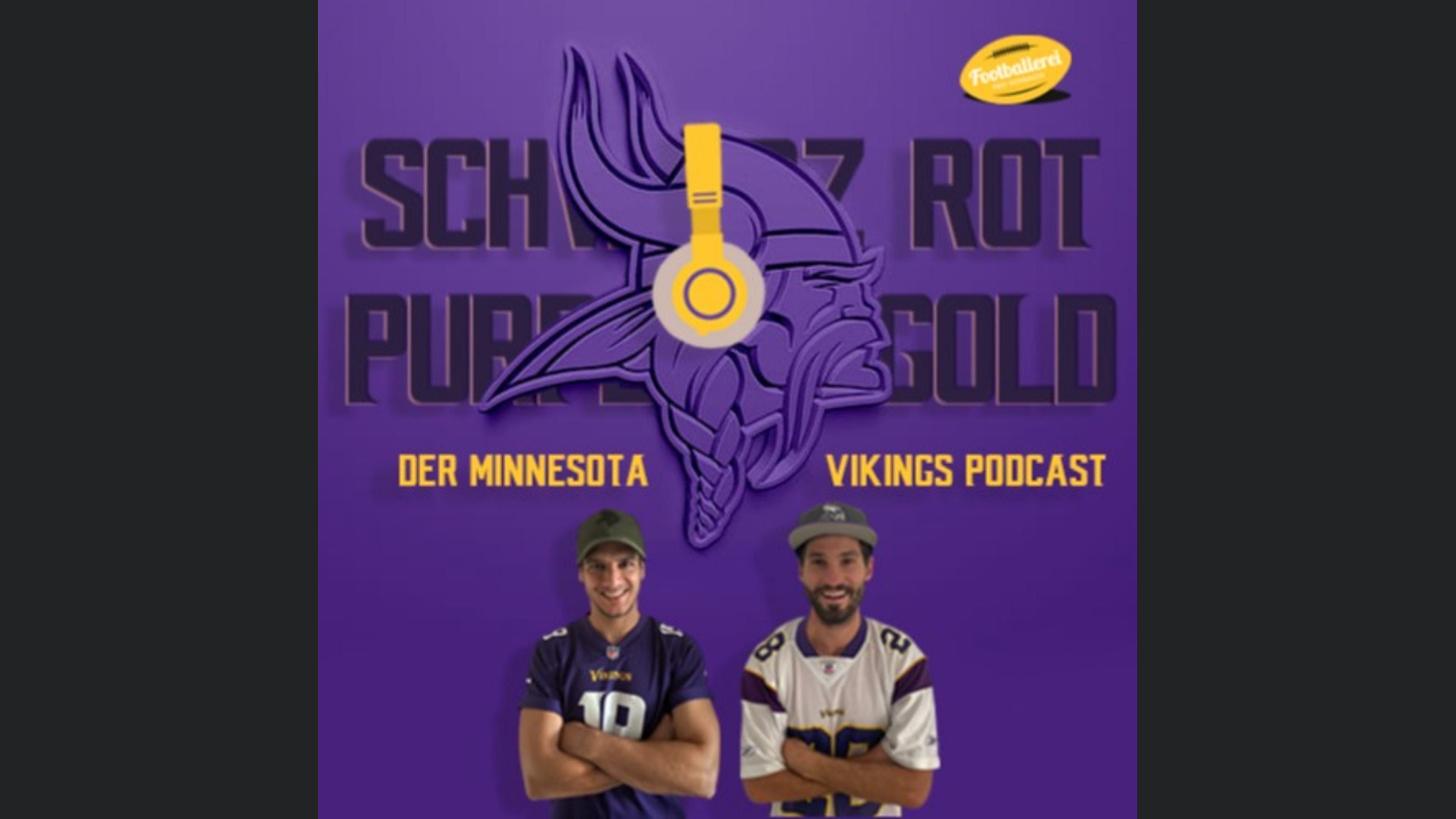 Schwarz, Rot, Purple, Gold - Der Minnesota Vikings Podcast