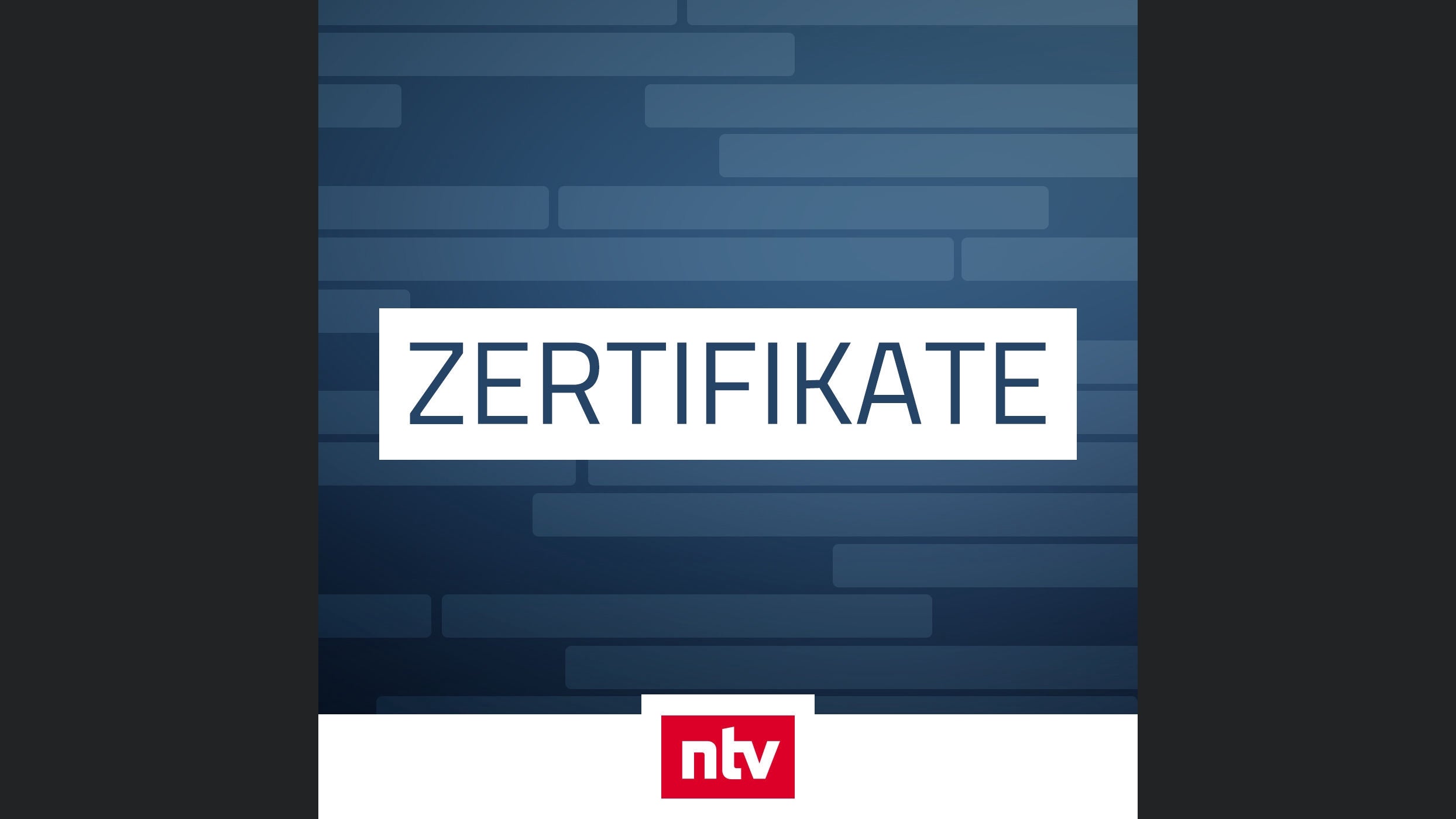 Zertifikate - der ntv Börsen-Podcast