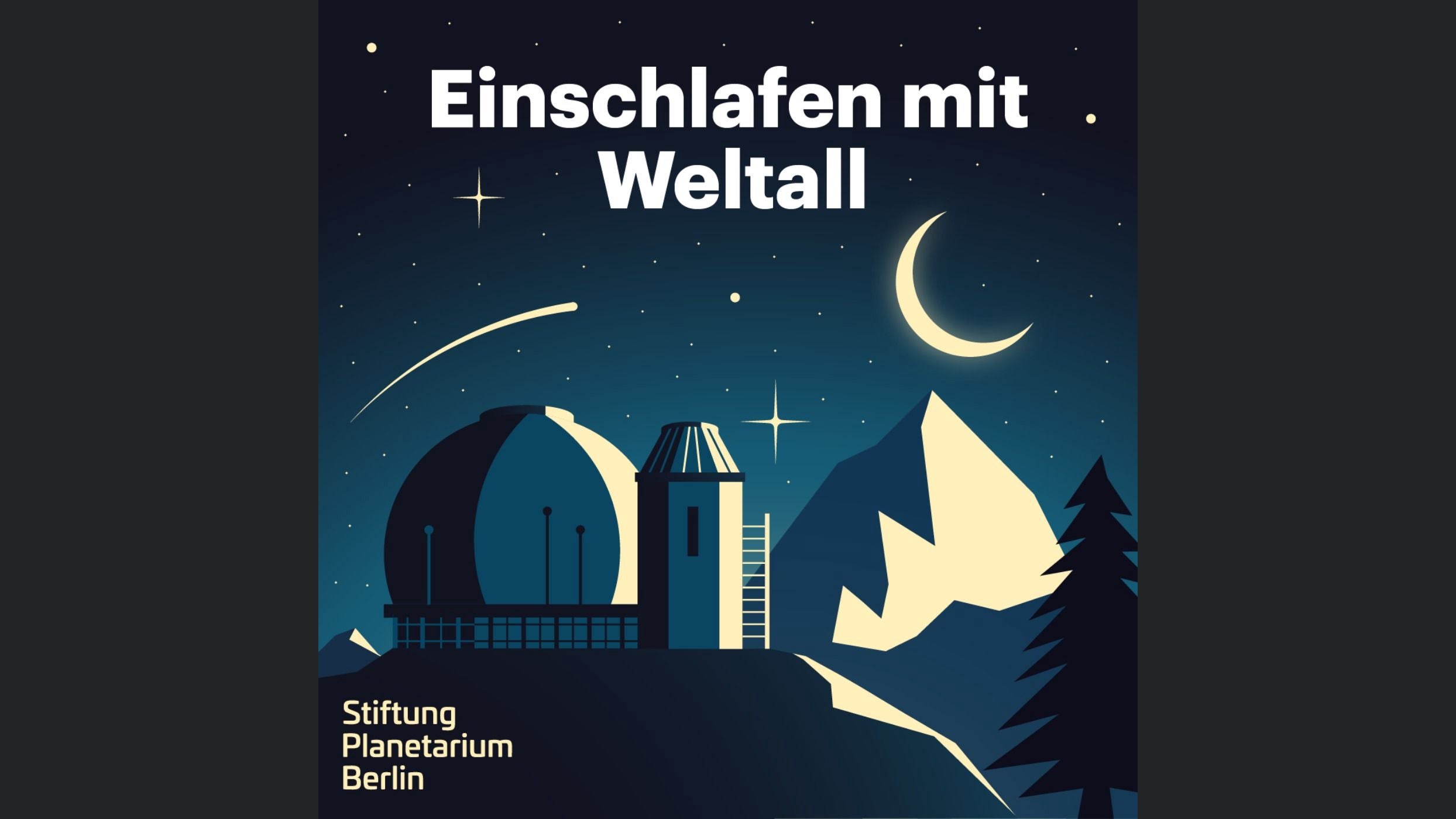 Einschlafen mit Weltall