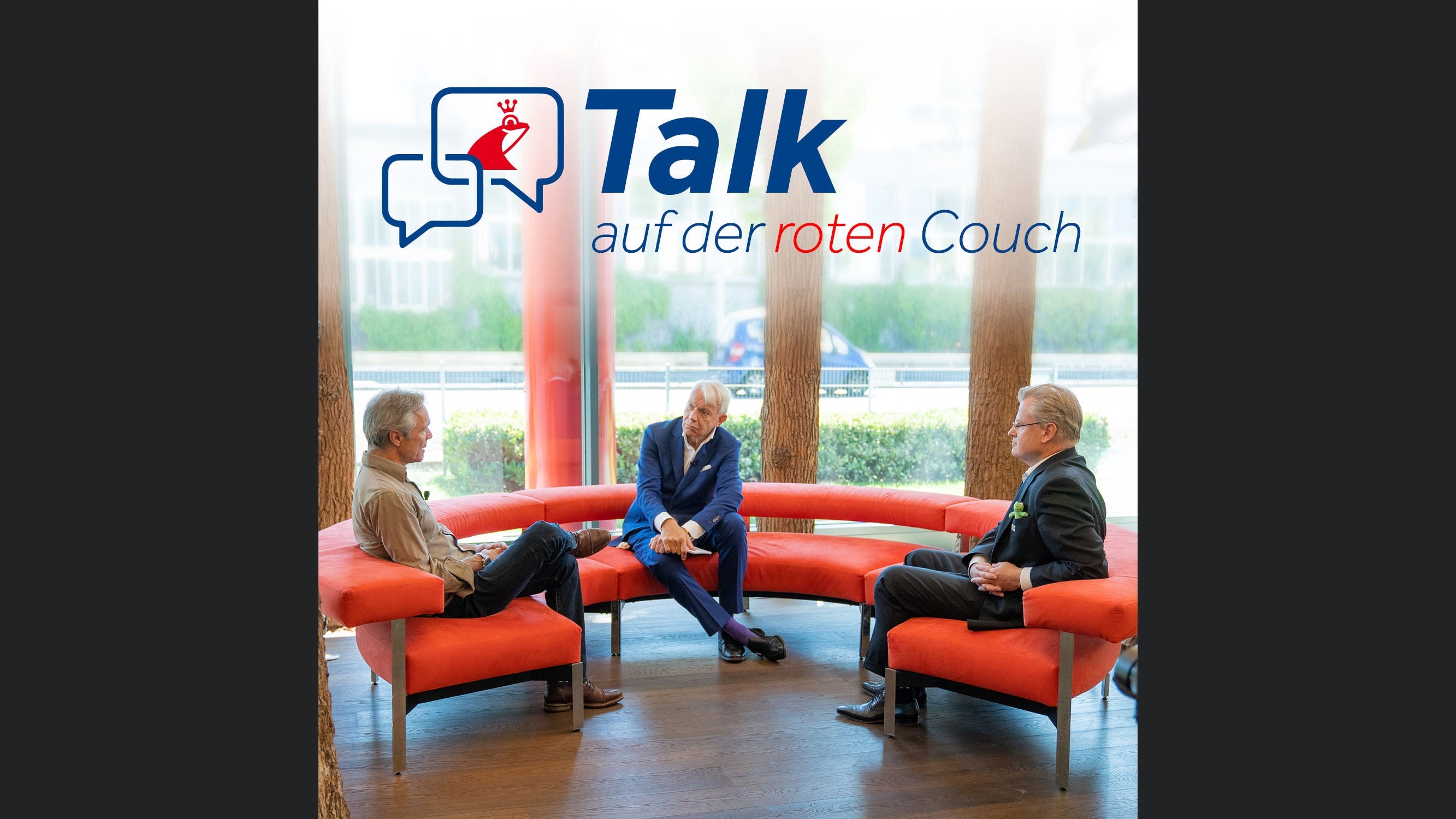 Talk auf der roten Couch