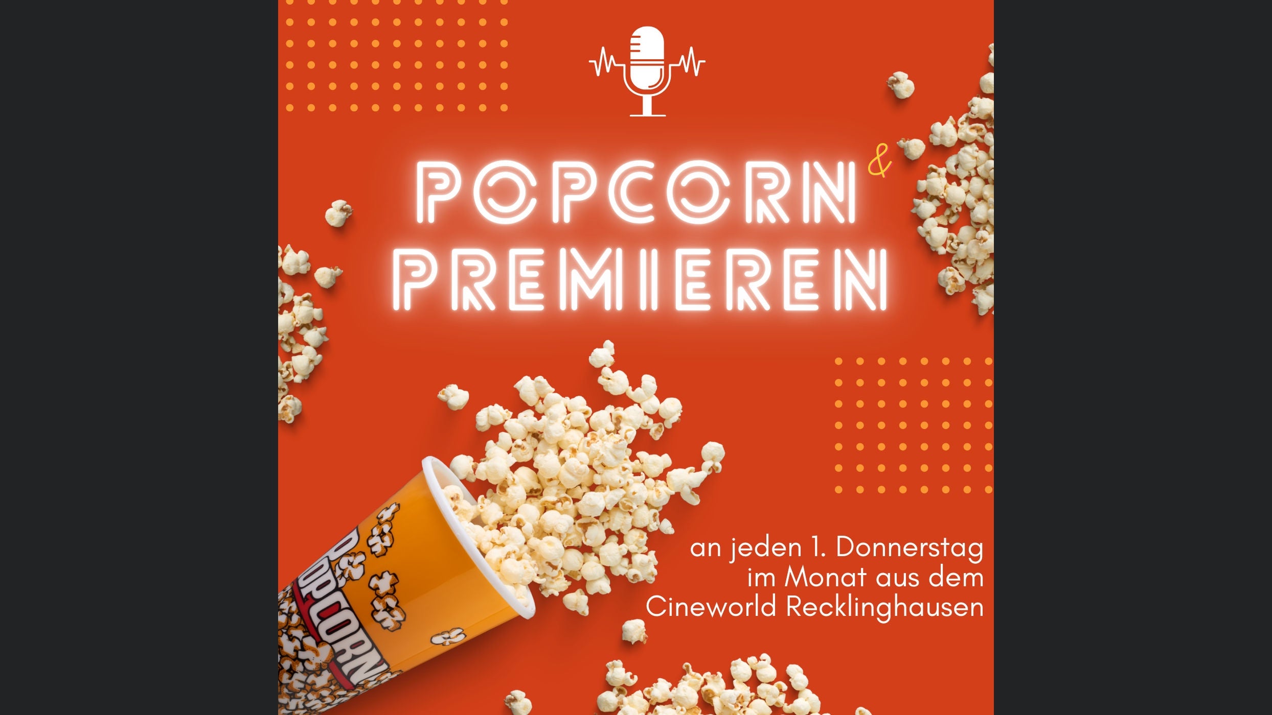Popcorn und Premieren