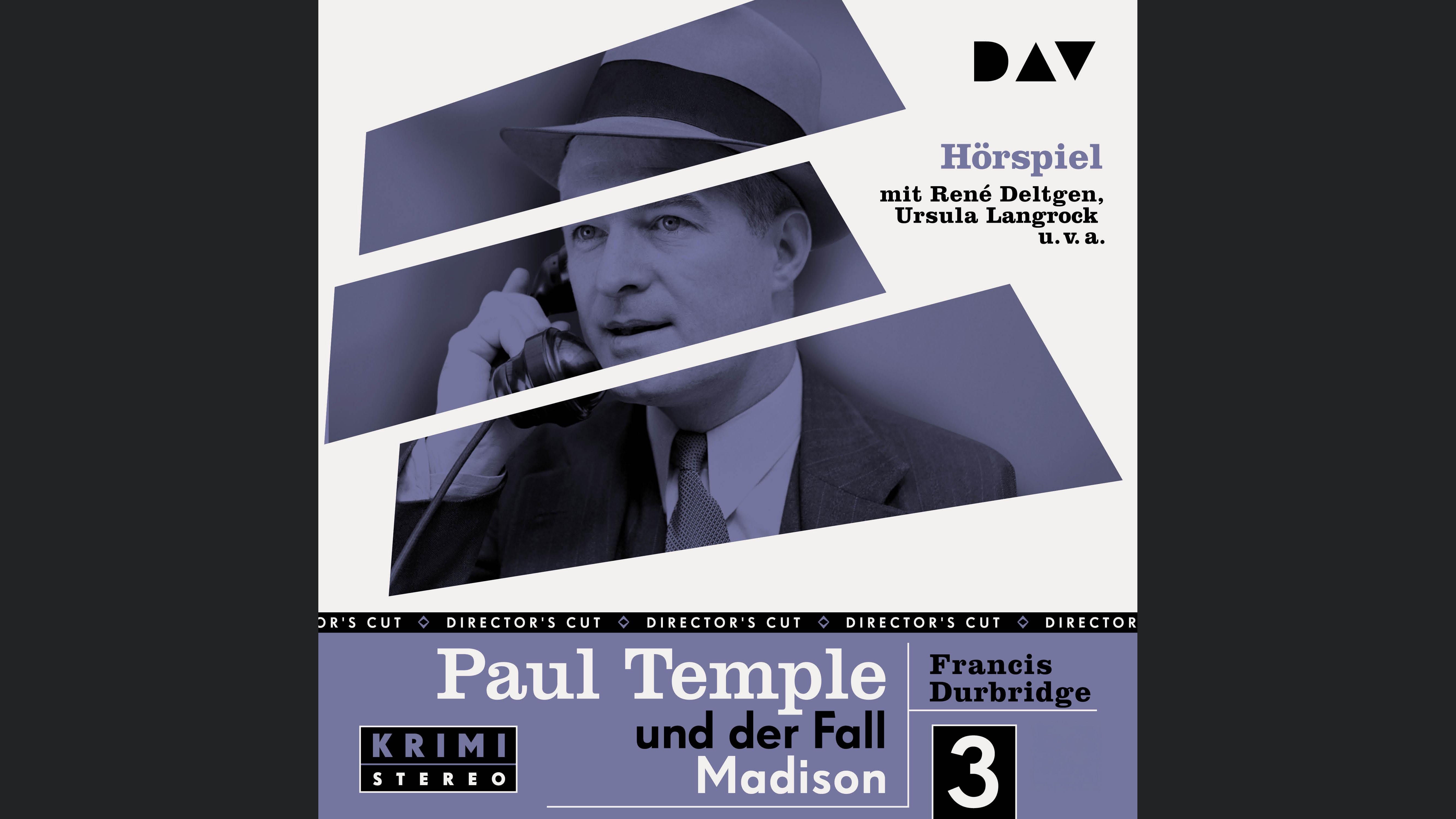 Paul Temple und der Fall Madison (Original-Radio-Fassungen)