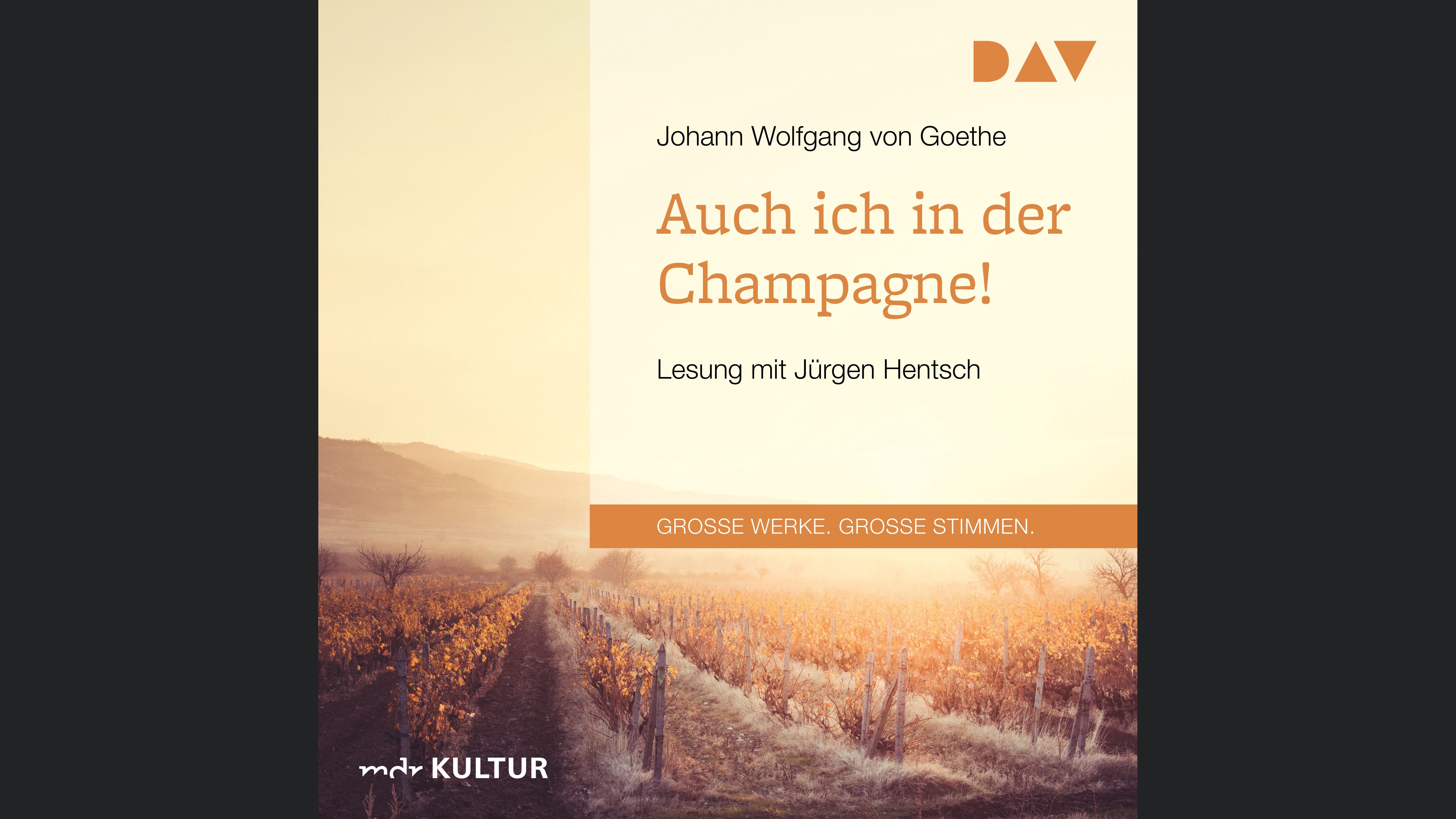 Auch ich in der Champagne!