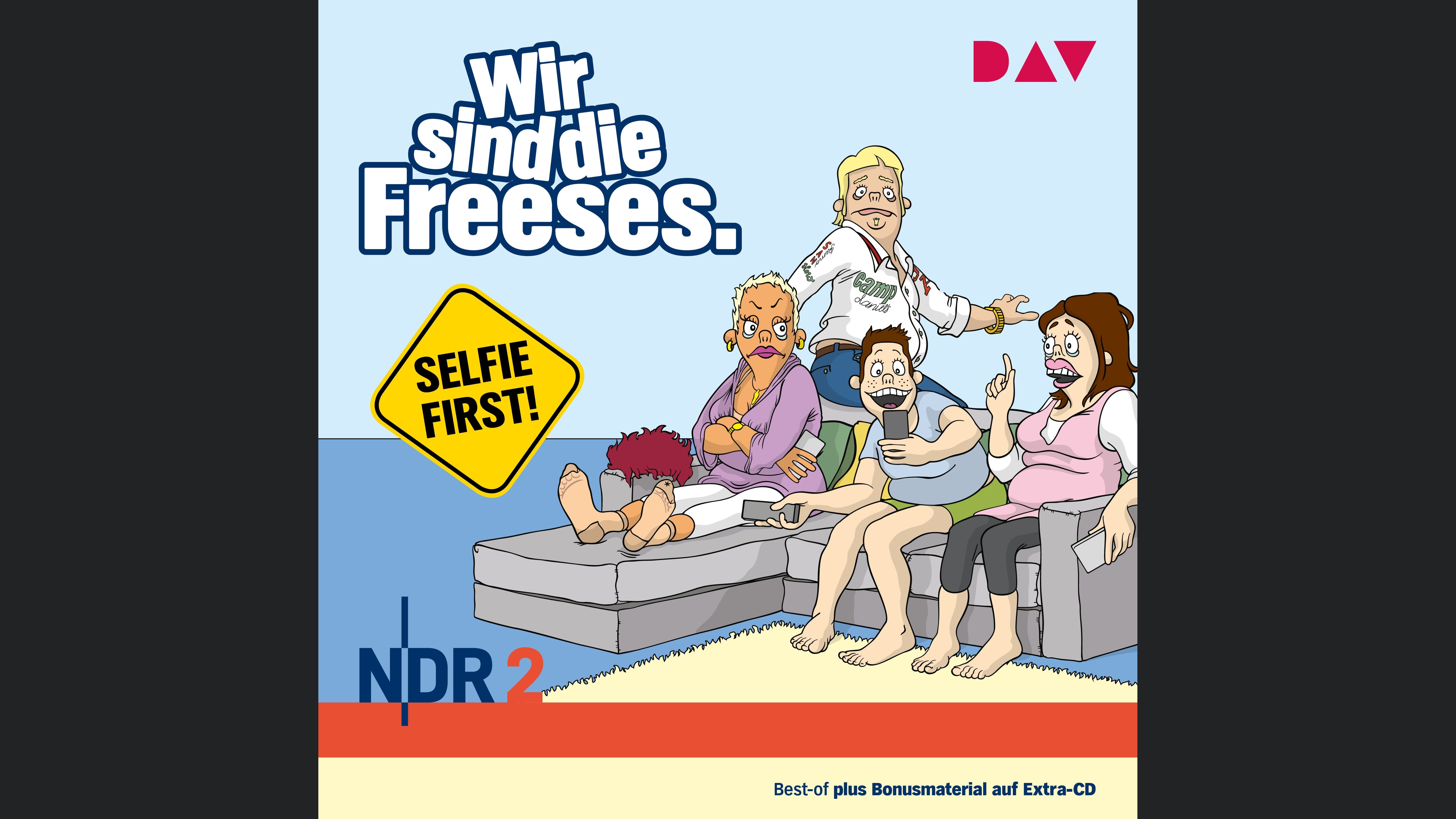 Wir sind die Freeses. Selfie First!