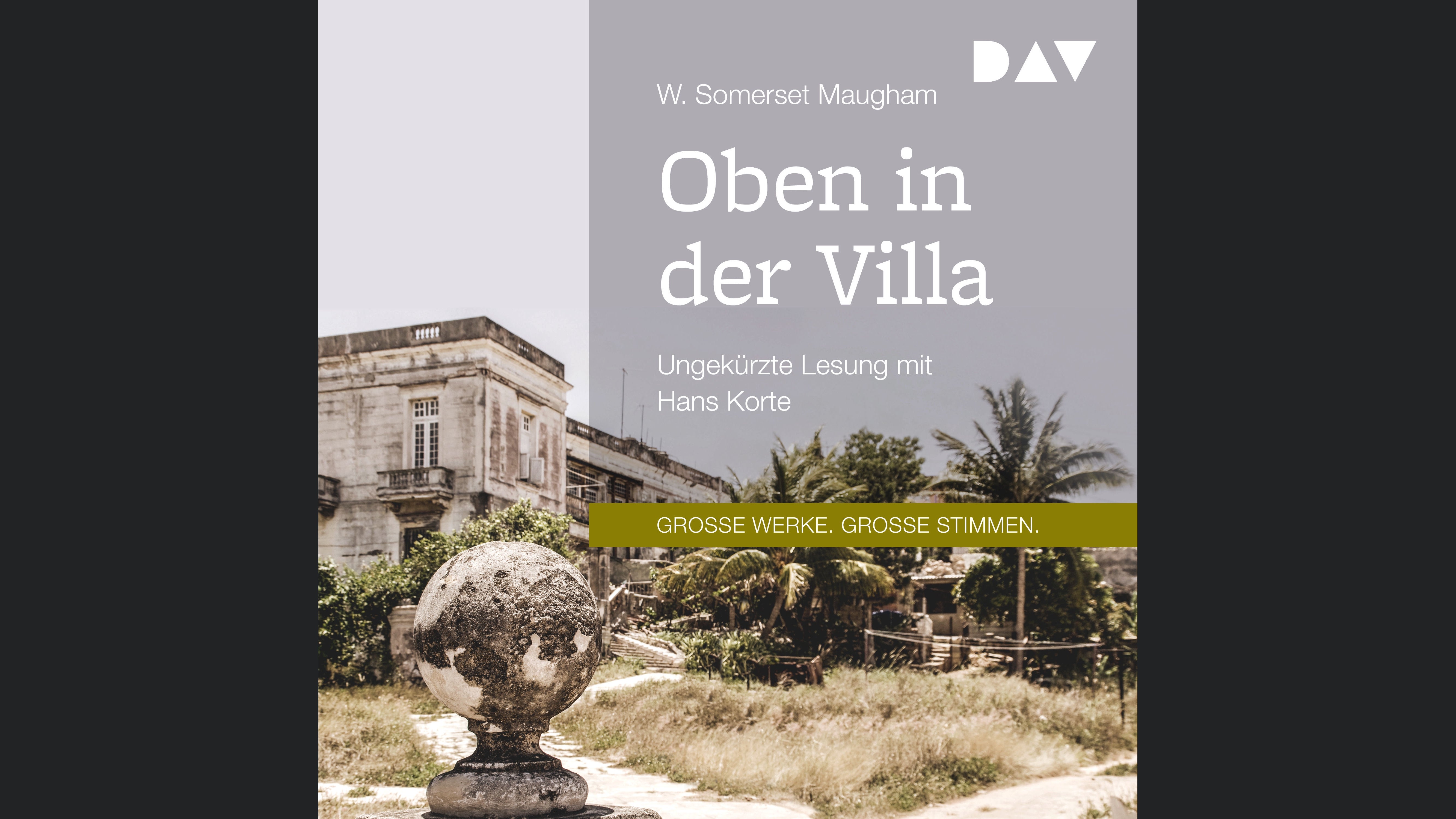 Oben in der Villa