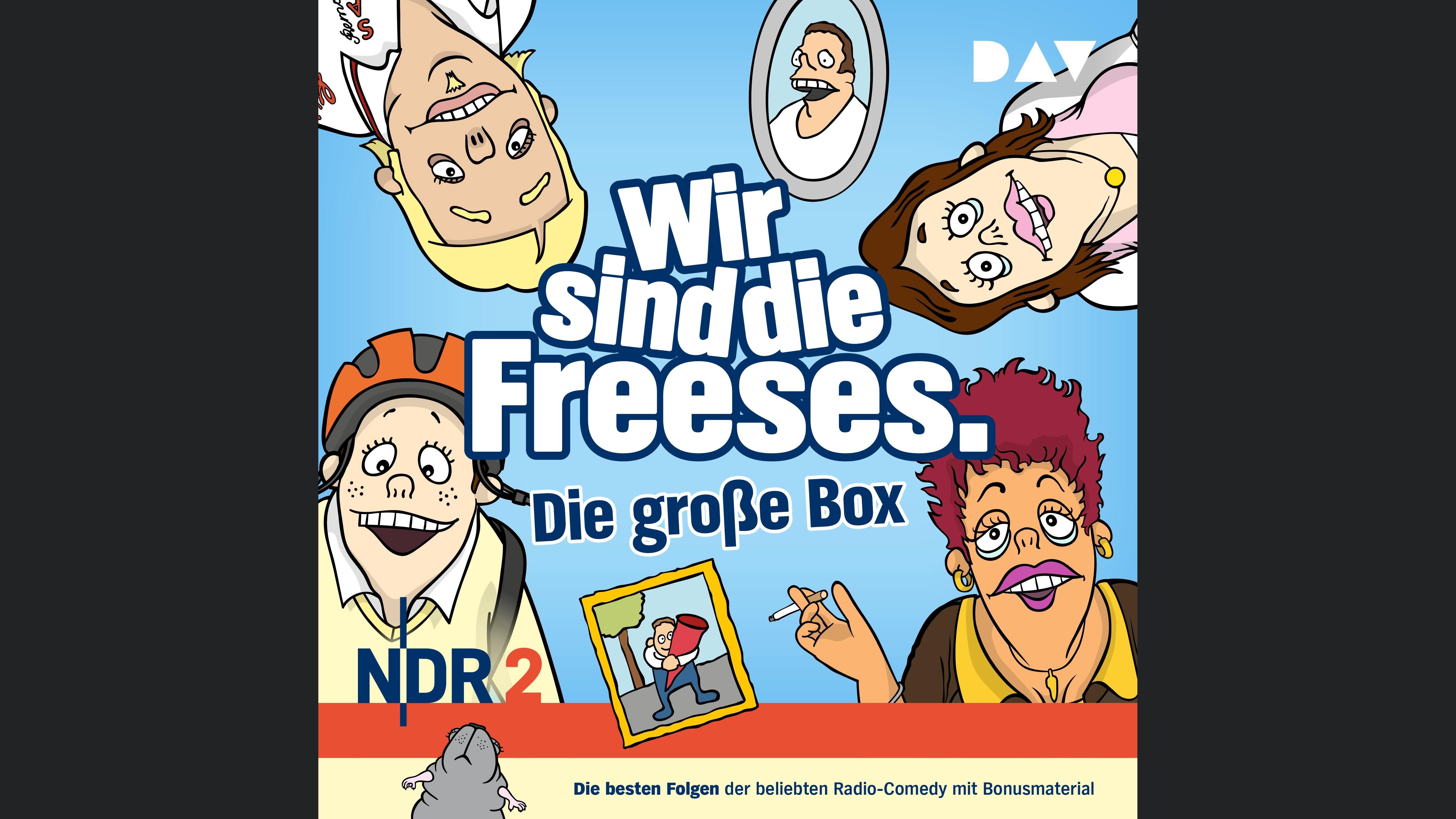 Wir sind die Freeses. Die große Box
