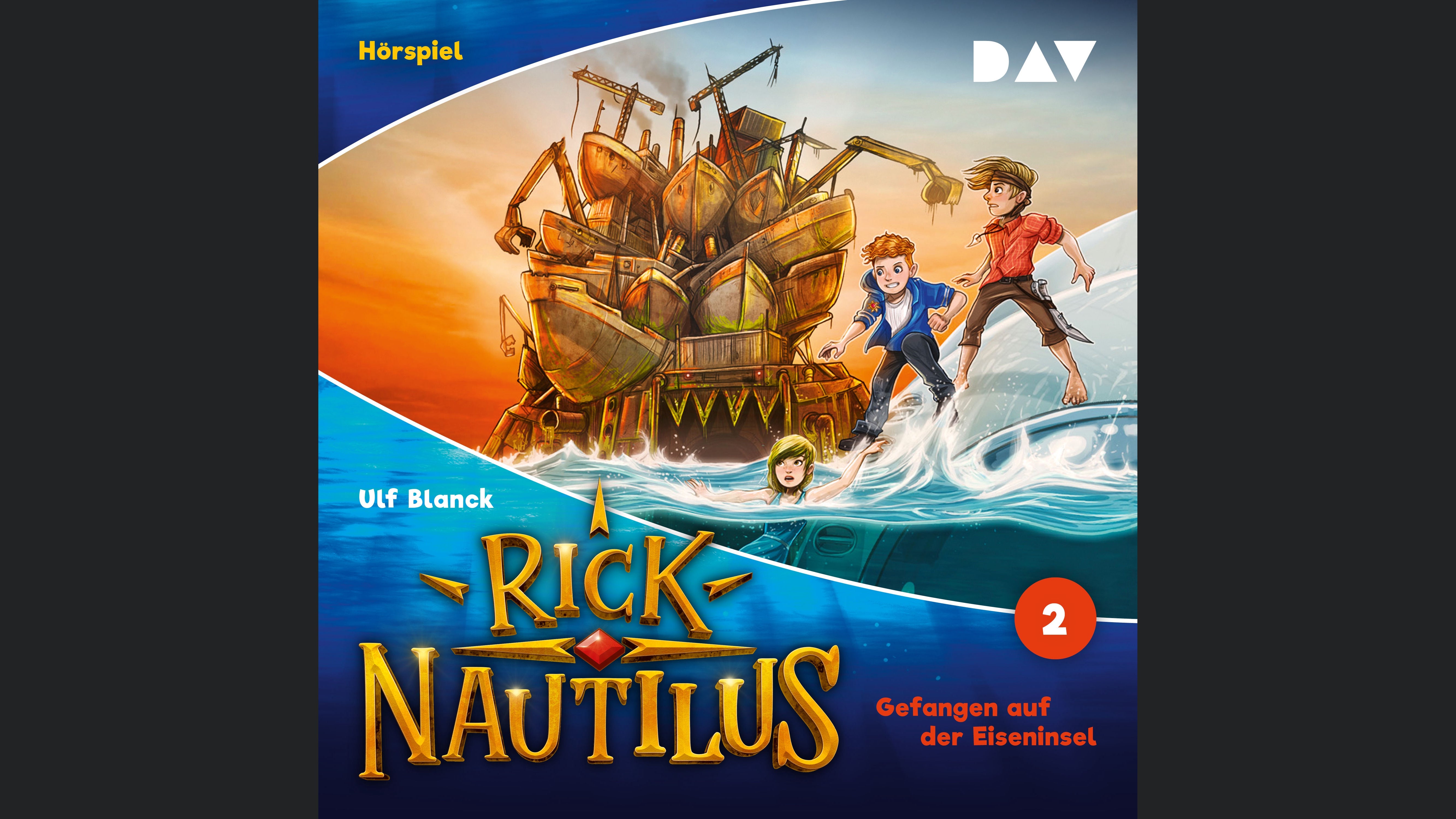 Rick Nautilus – Folge 2: Gefangen auf der Eiseninsel (Hörspiel)