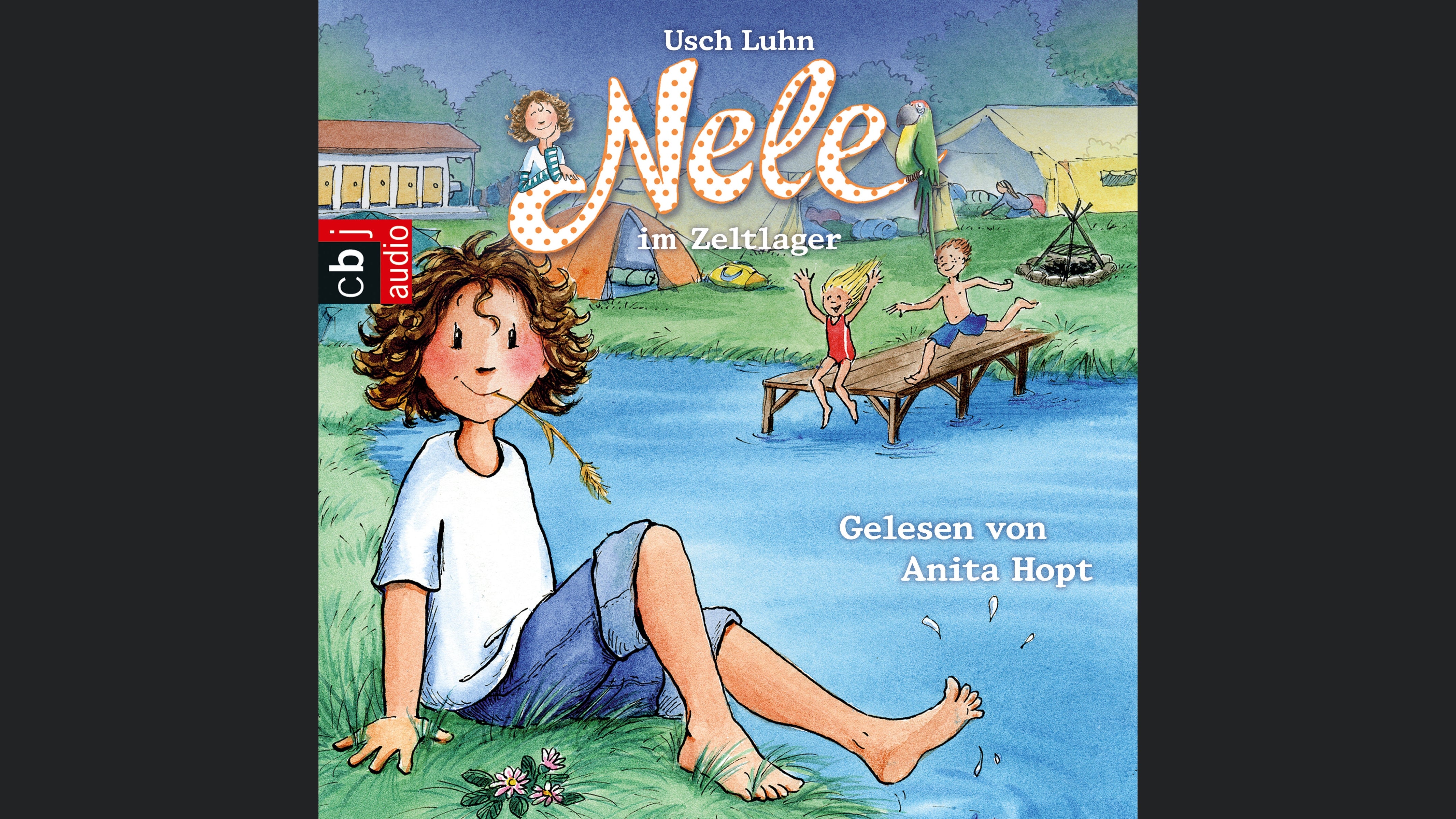 Nele im Zeltlager