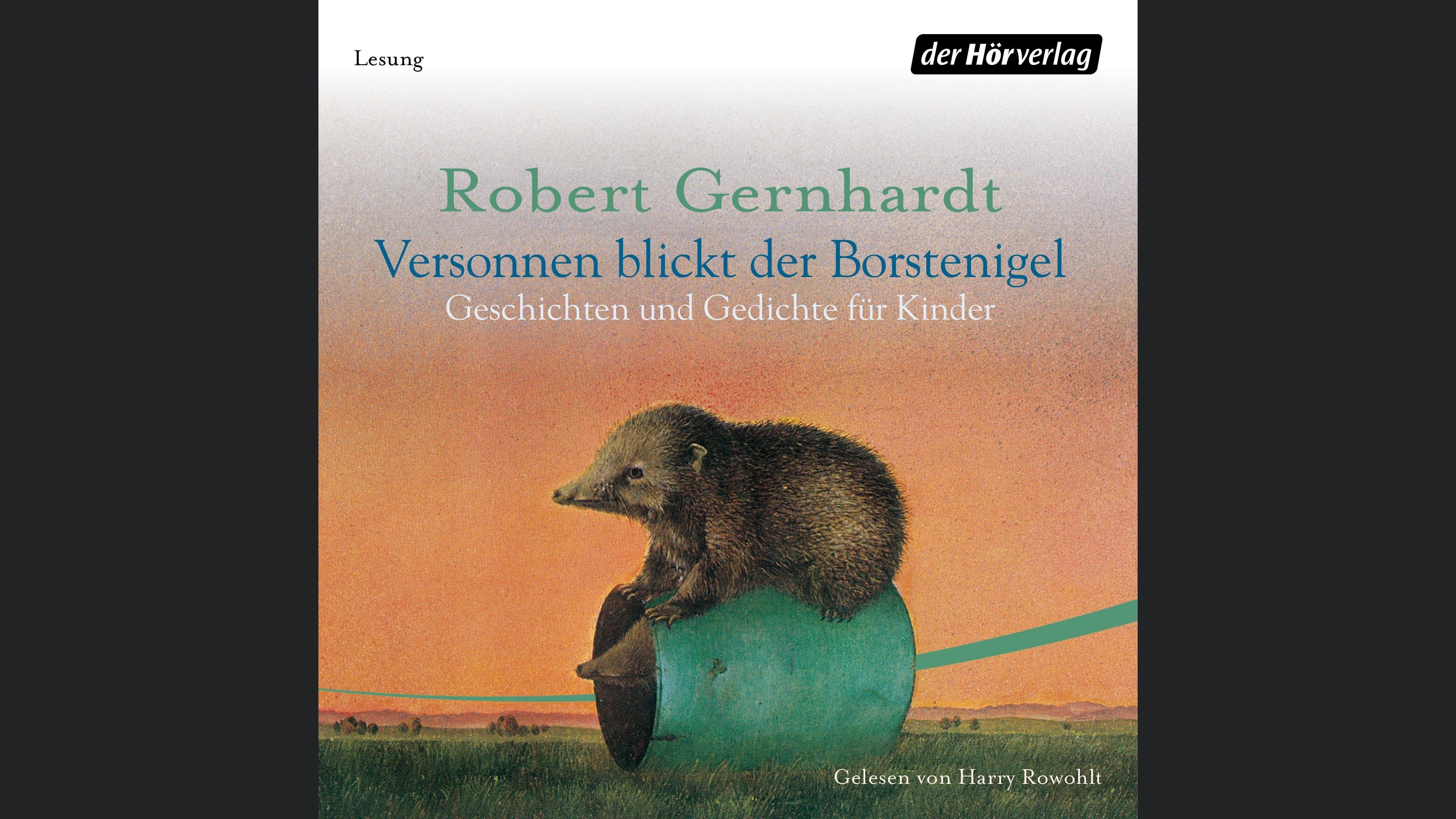 Versonnen blickt der Borstenigel